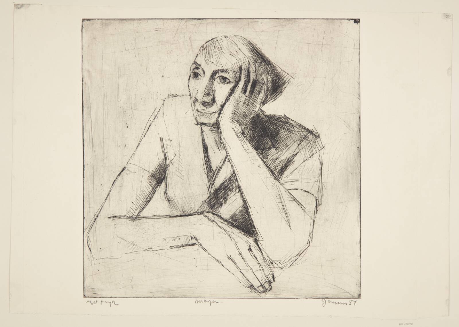Maja, Jane Muus, 1954