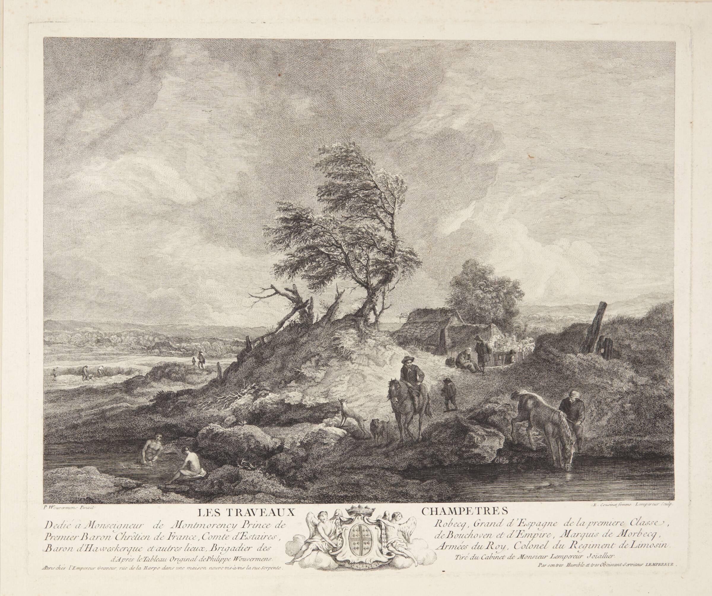 Les Travaux Champêtres, Catherine Élisabeth Lempereur, 1762