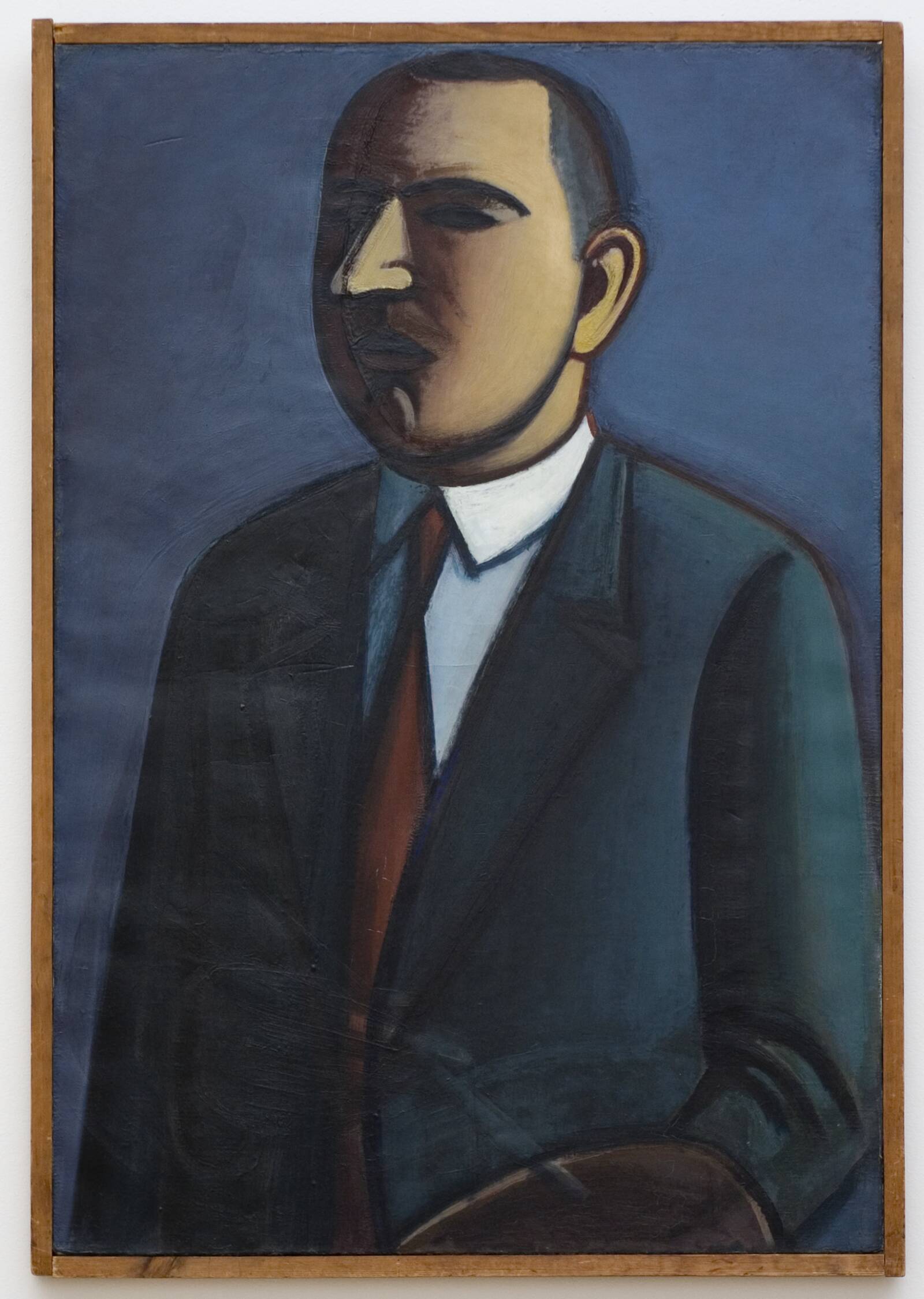 Selvportræt, Vilhelm Lundstrøm, 1927