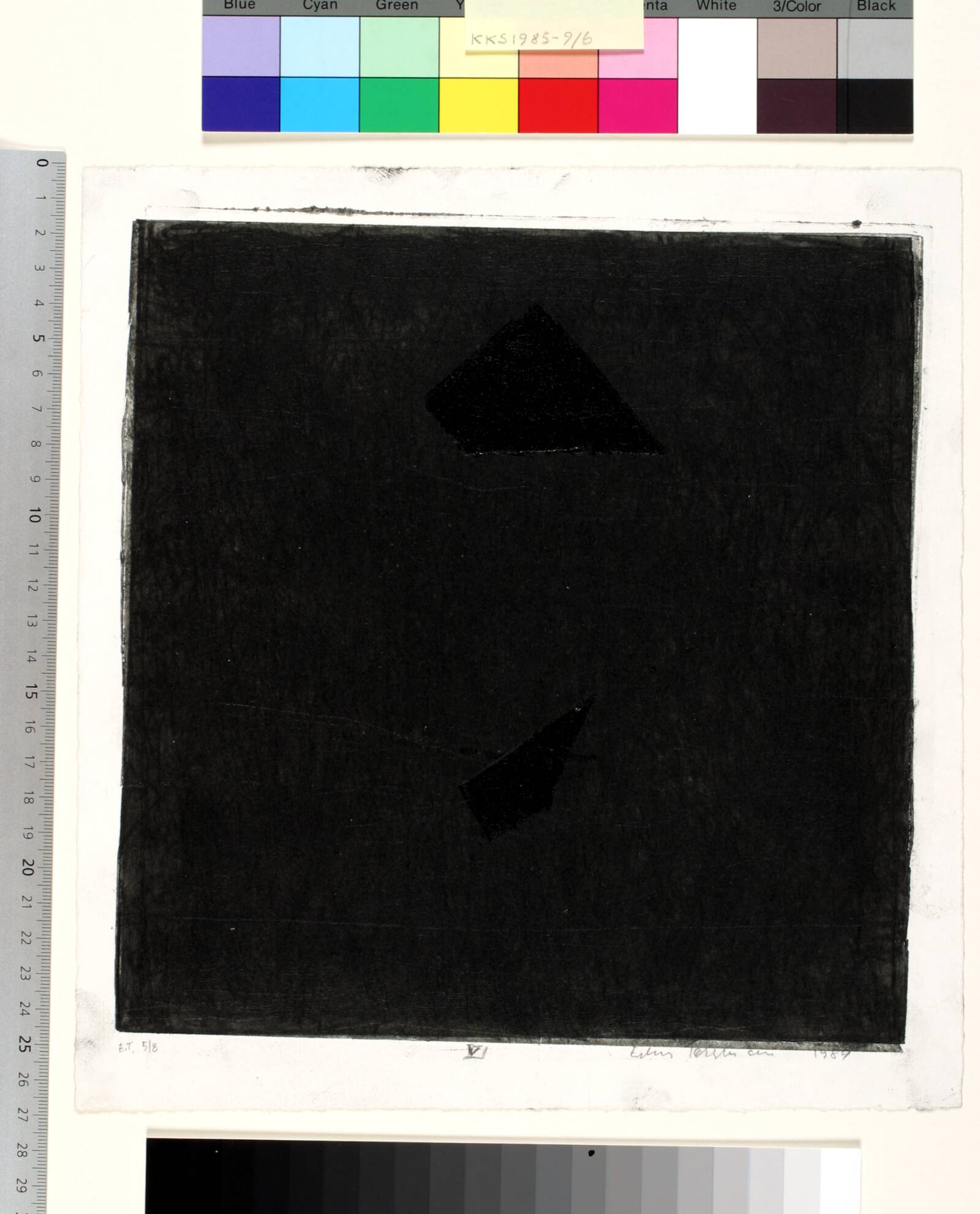 Dagbogsblad VI, Erling Jørgensen, 1984