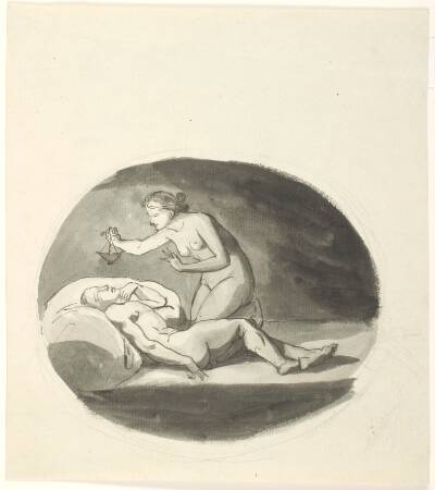 Psyche og den sovende Amor