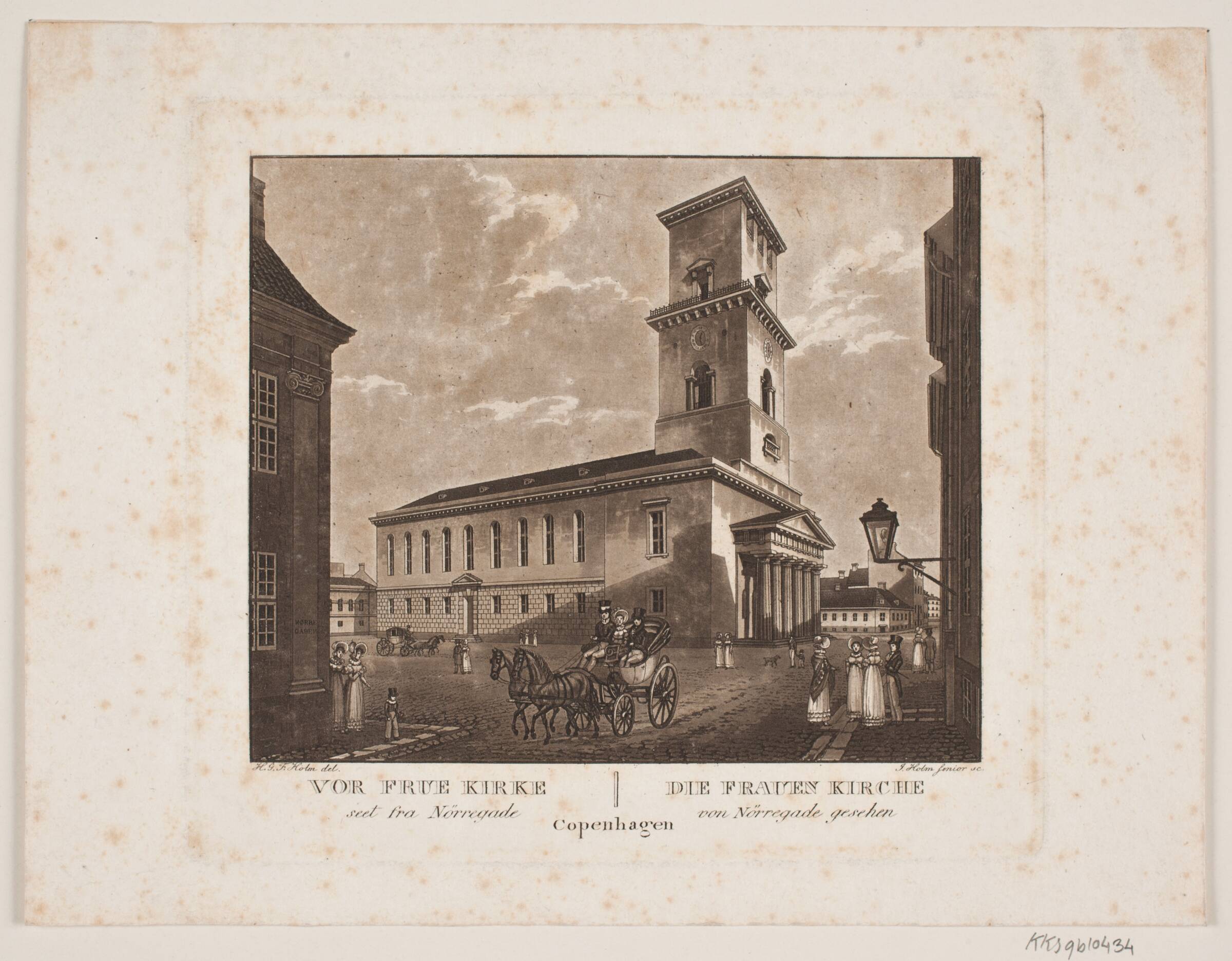 Vor Frue Kirke, Jens Holm, 1776-1858