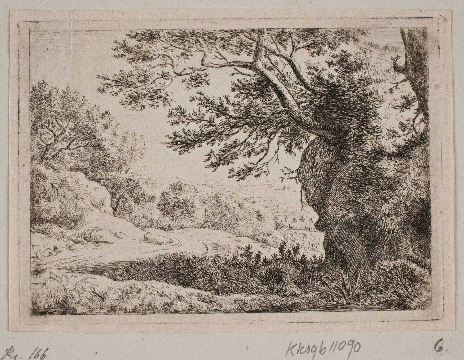 Klippeparti, B. Flügge, 1750-1774