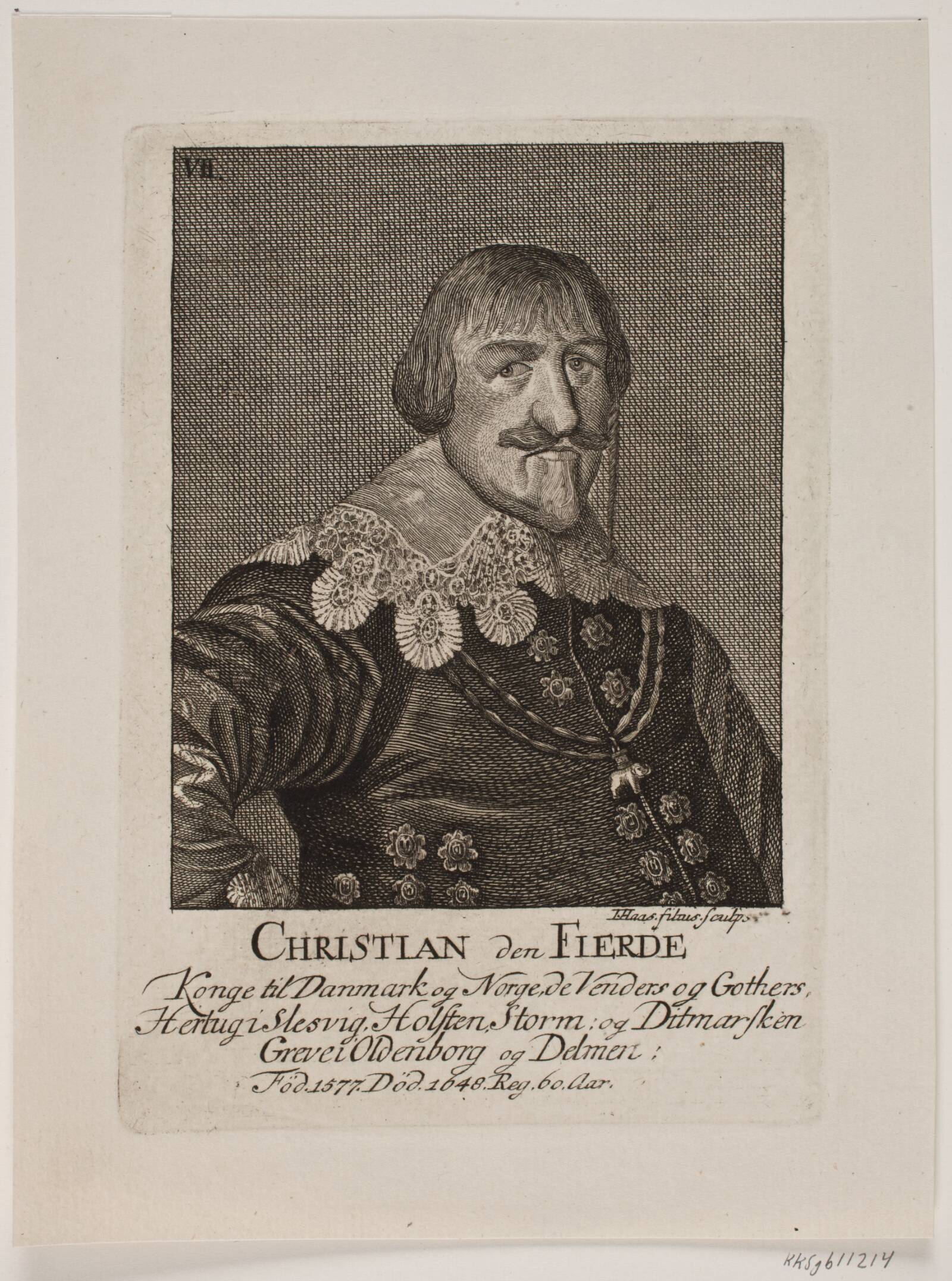 Christian IV, Jonas Haas, 1750-1759