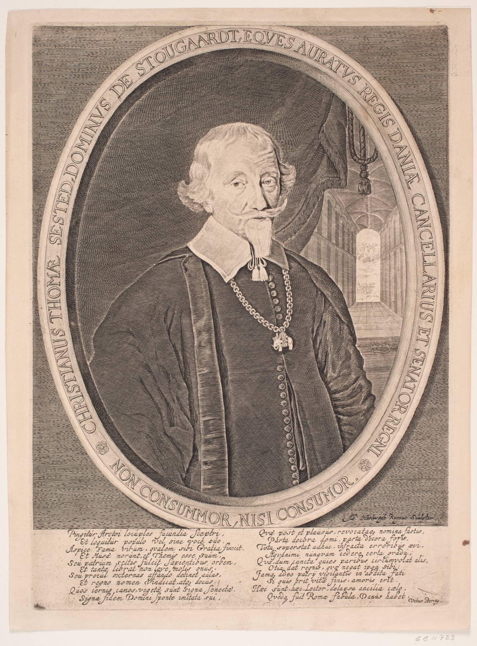 Christen Thomesen Sehested, Albert Haelwegh, 1650-1655