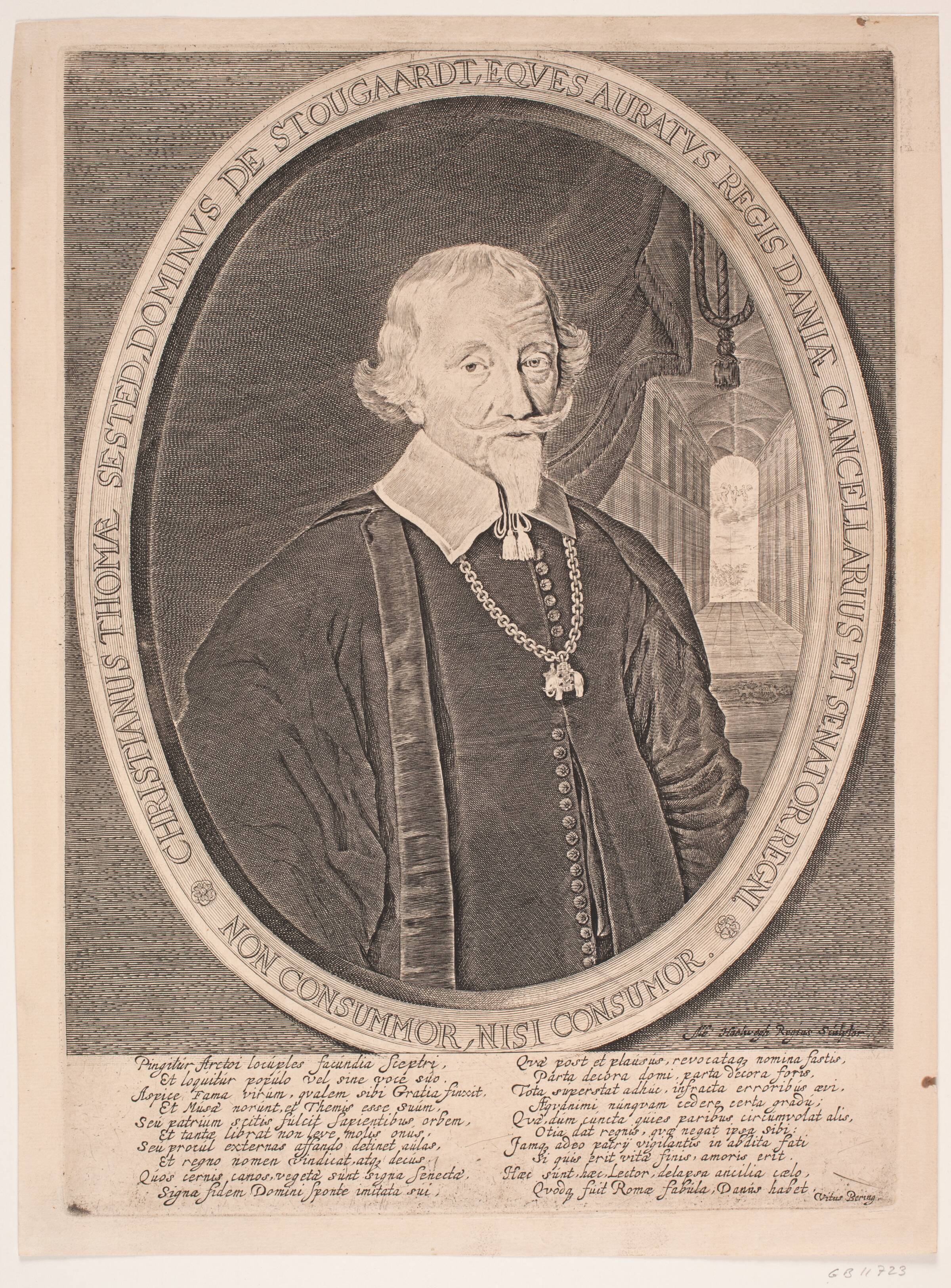 Christen Thomesen Sehested, Albert Haelwegh, 1650-1655