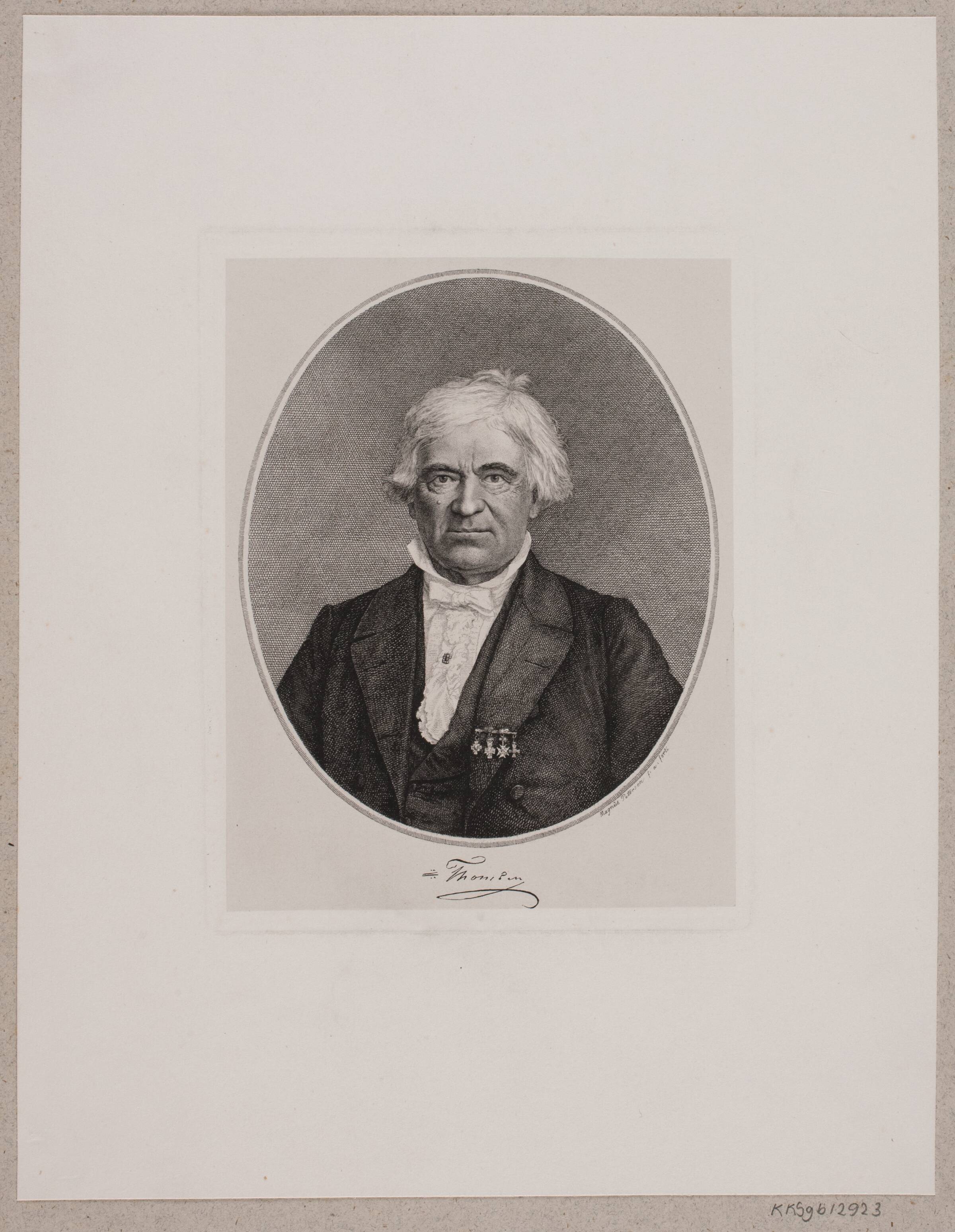 Christian Jürgensen Thomsen, Julius Magnus-Petersen, 1865