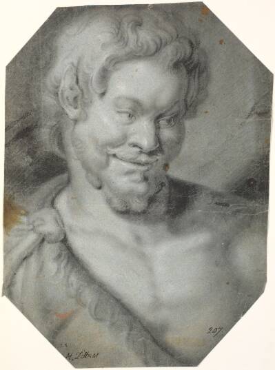 Brystbillede af en faun