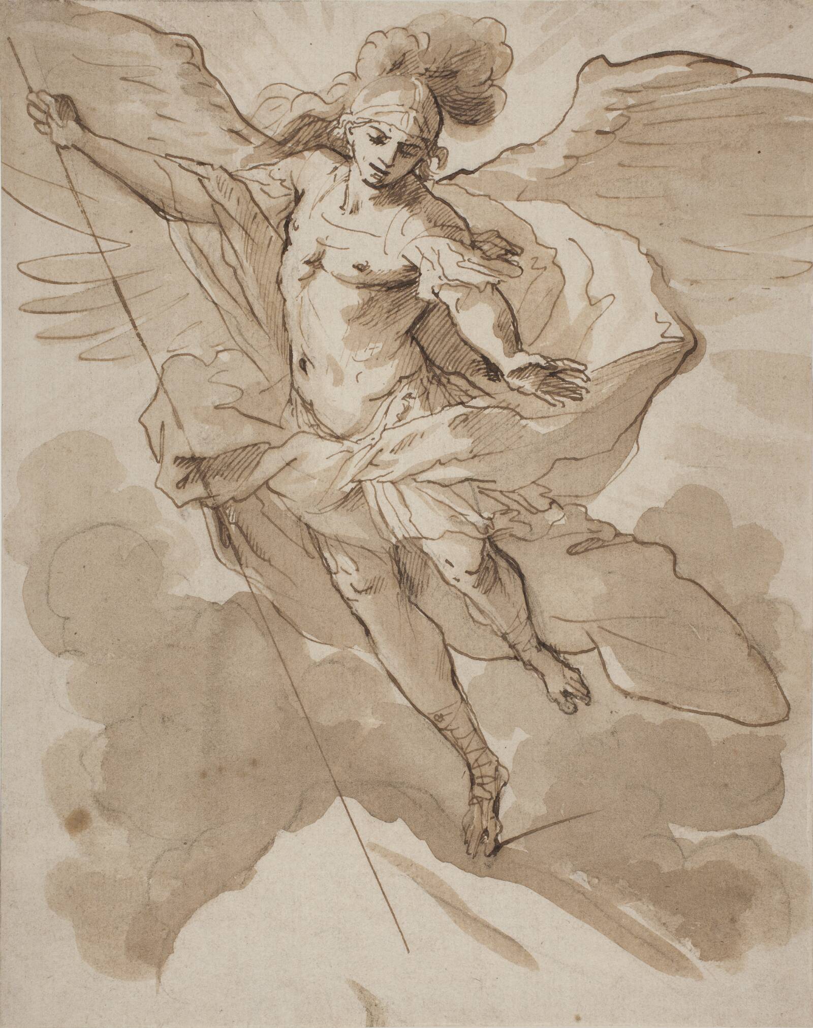 Ærkeenglen Mikael, Pietro Testa, 1611-1650