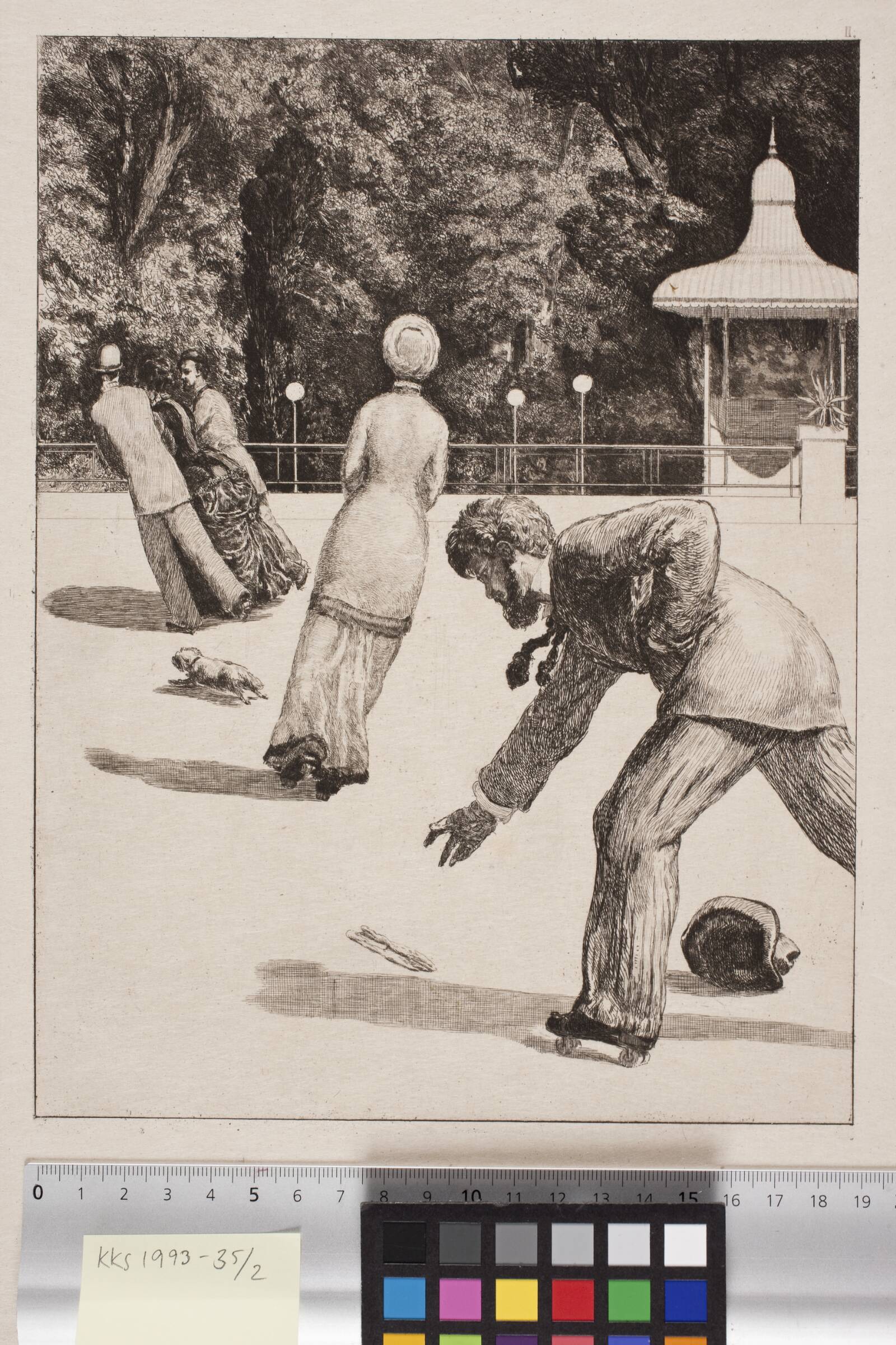 Handlung, Max Klinger, 1882
