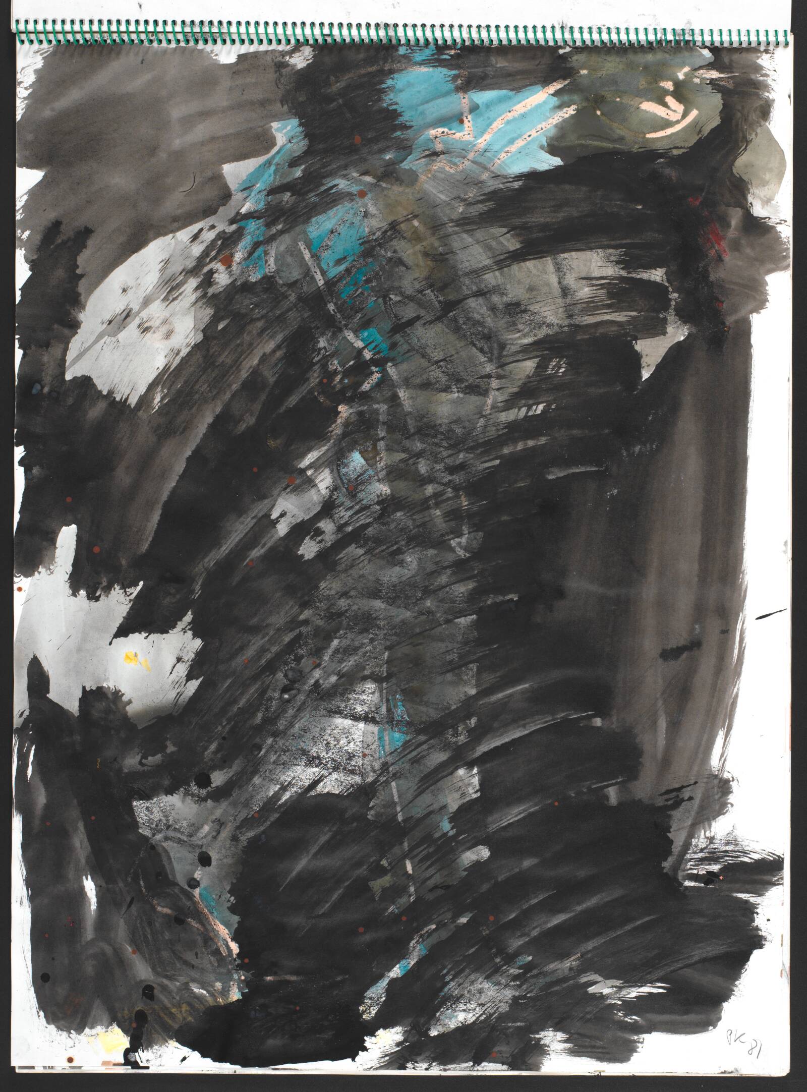 Abstraktion, Per Kirkeby, 1981