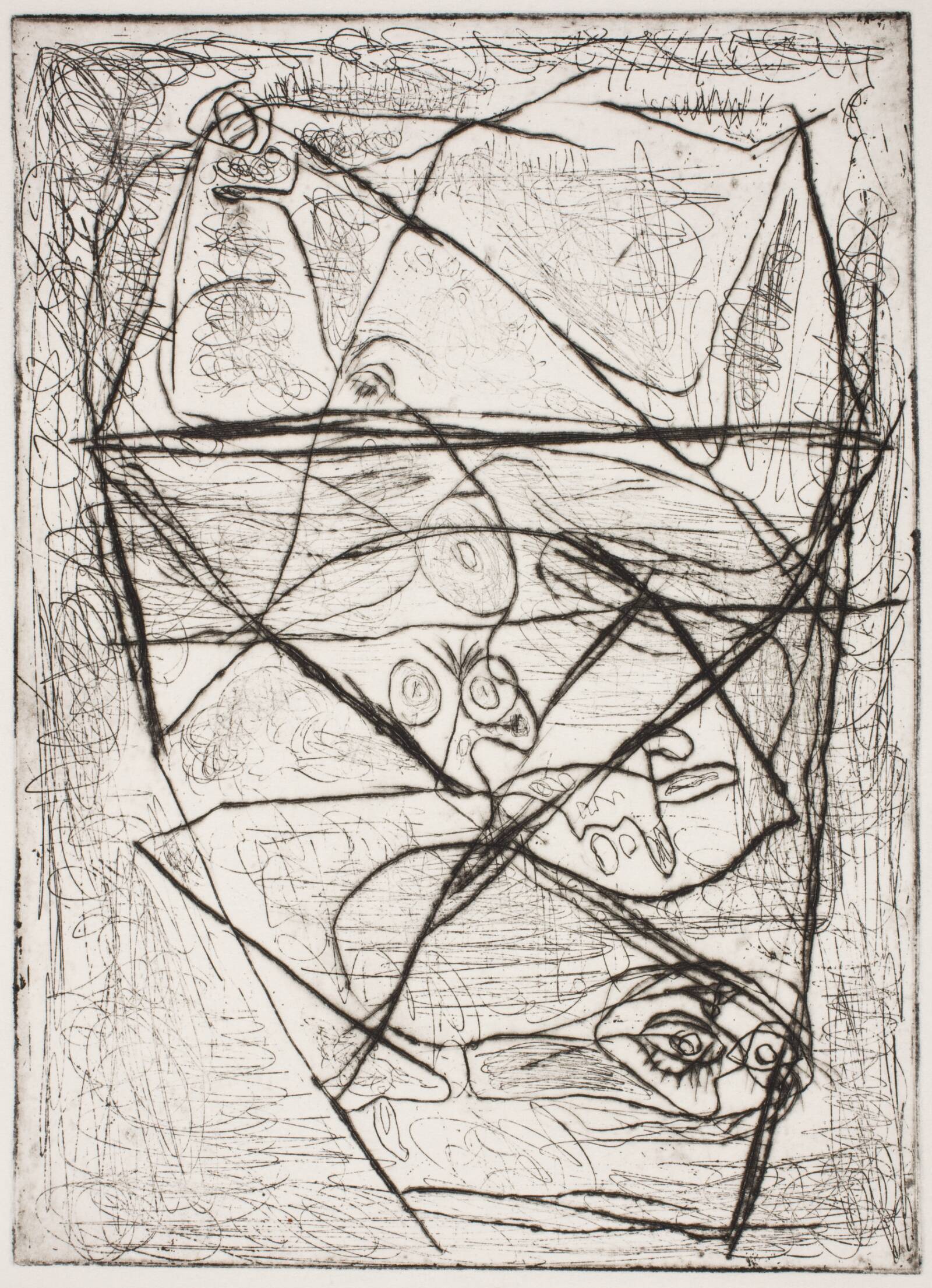 La rivière amoureuse, Asger Jorn, 1942