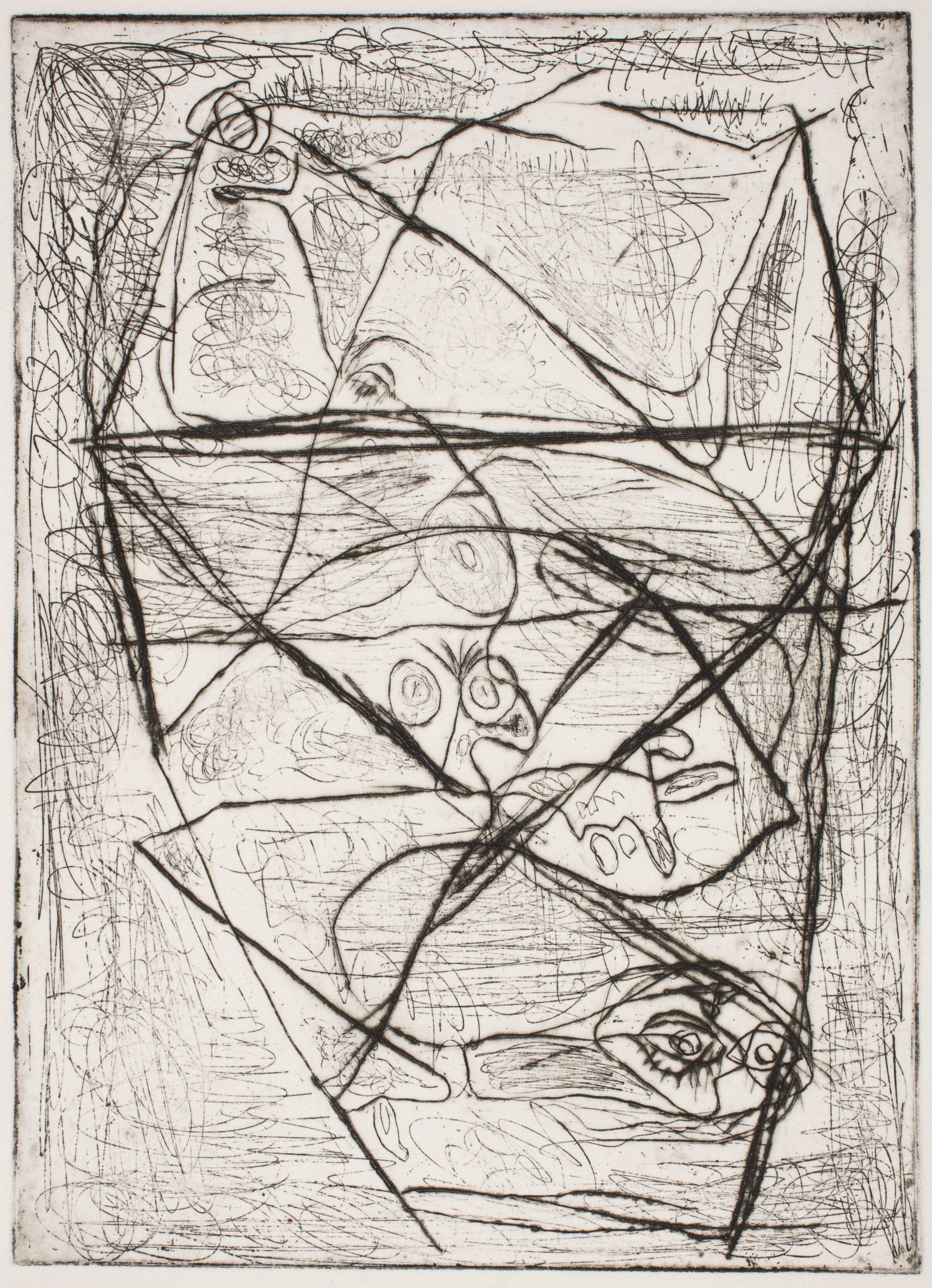 La rivière amoureuse, Asger Jorn, 1942