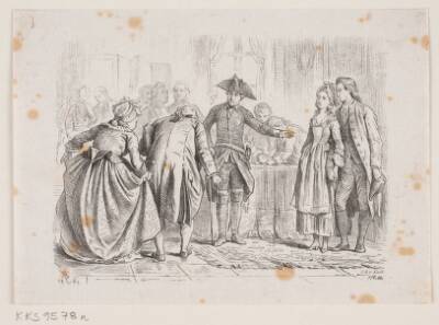 Scene af Frederik d. Stores Historie