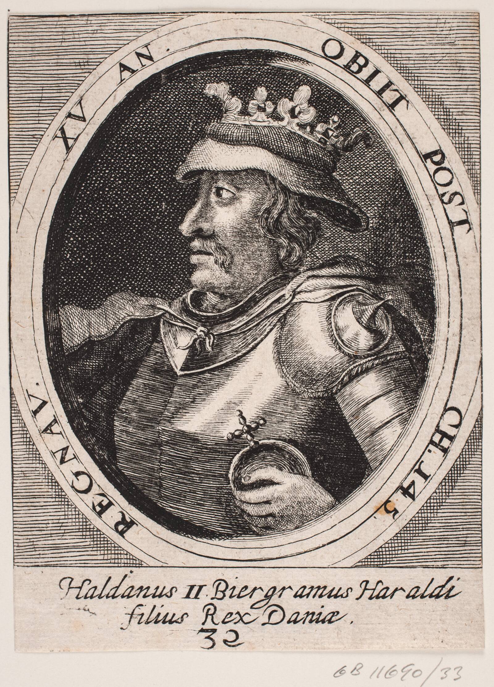 Halfdan Bjerggram, Ubekendt, 1646