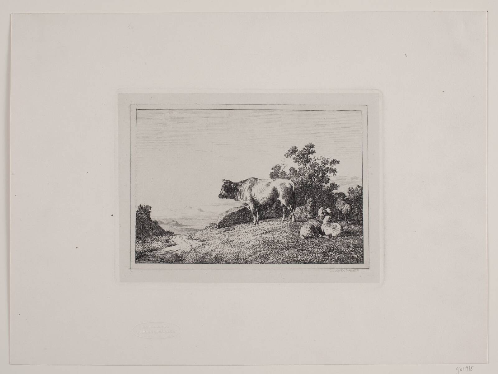 Kvæg på marken, Carl Frederik Bartsch, 1876