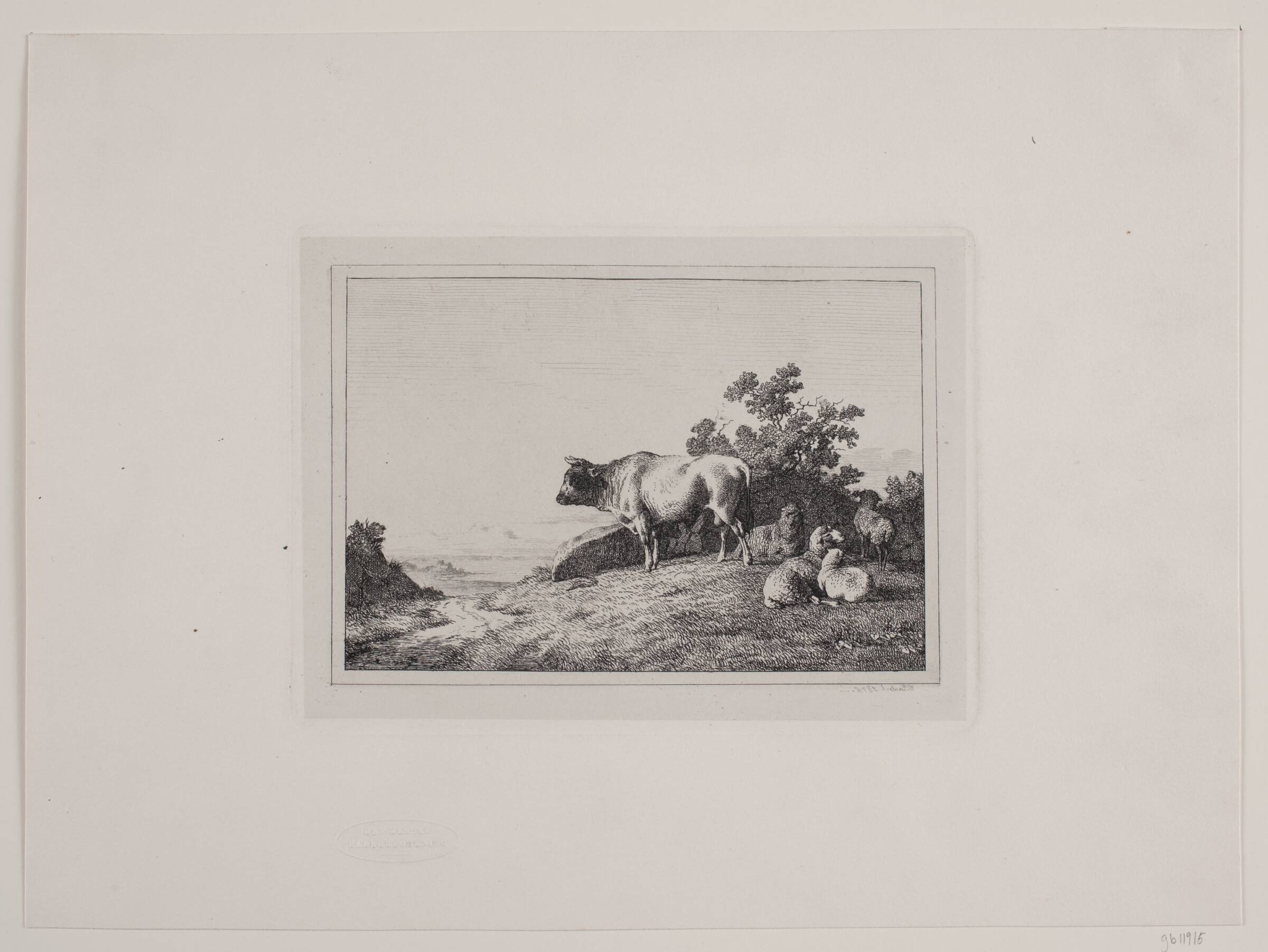 Kvæg på marken, Carl Frederik Bartsch, 1876