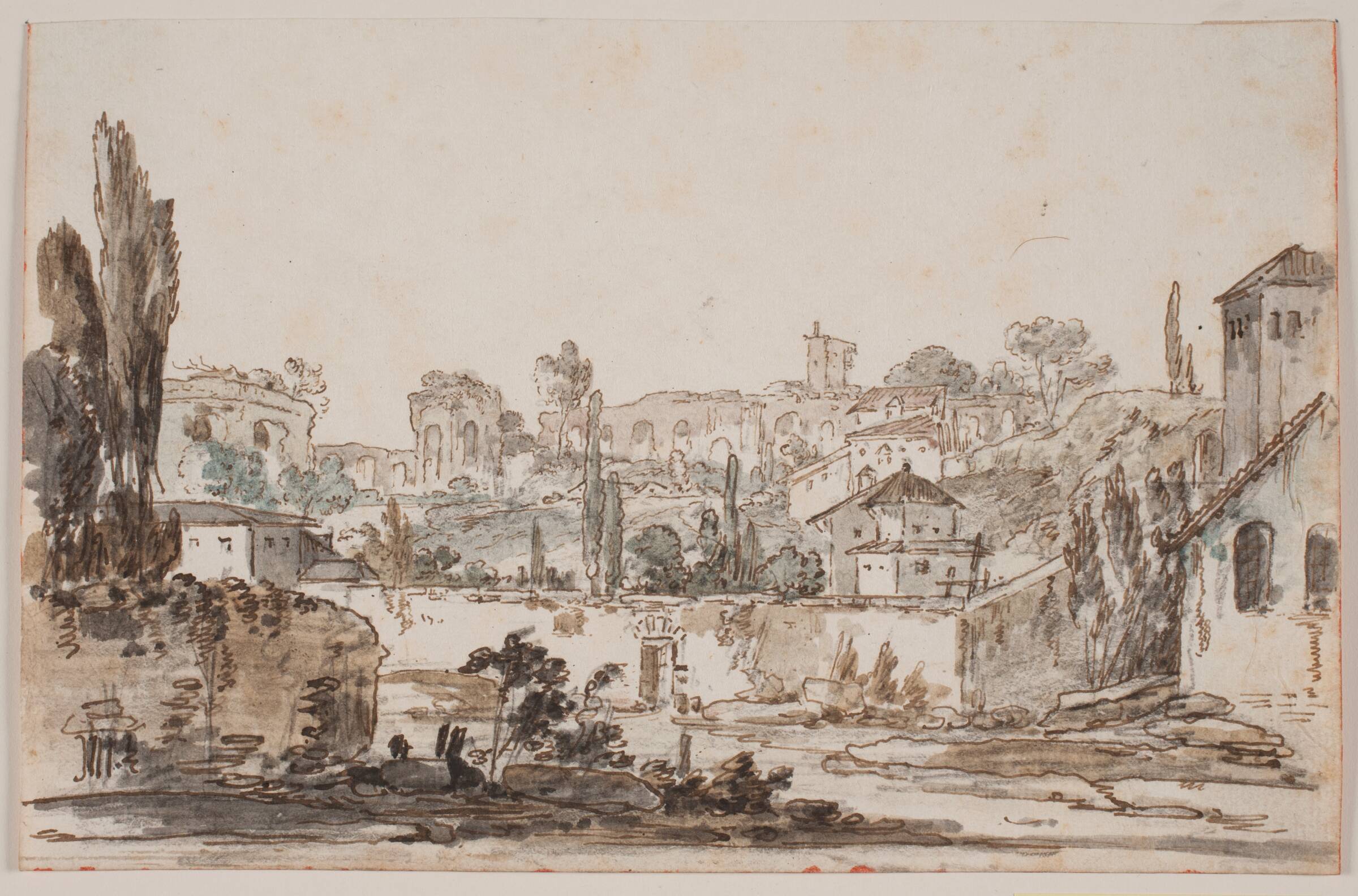 "Romersk" prospekt, Jens Petersen Lund, 1730-1793