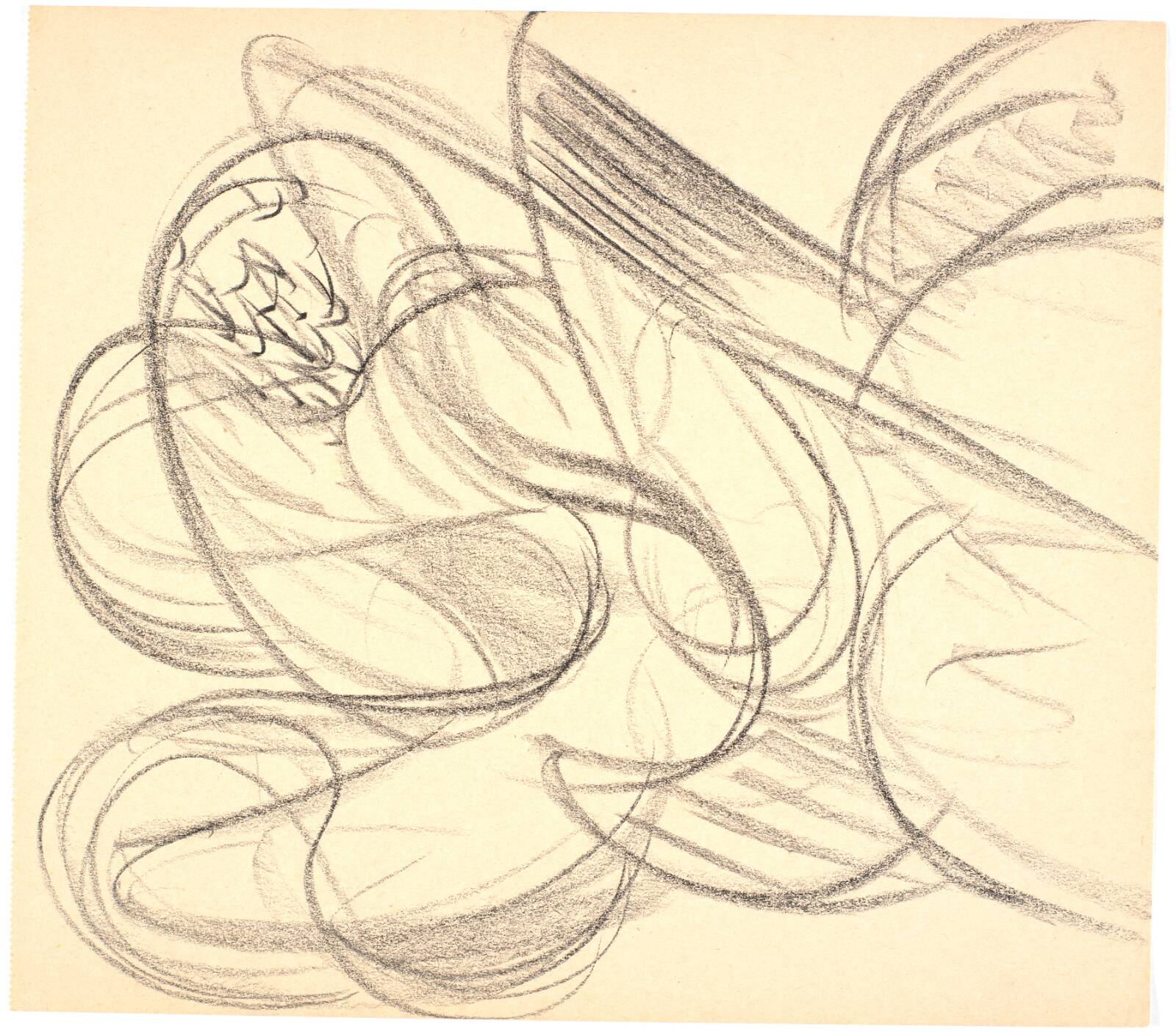 Biomorf figuration, Richard Mortensen, 1938-1940