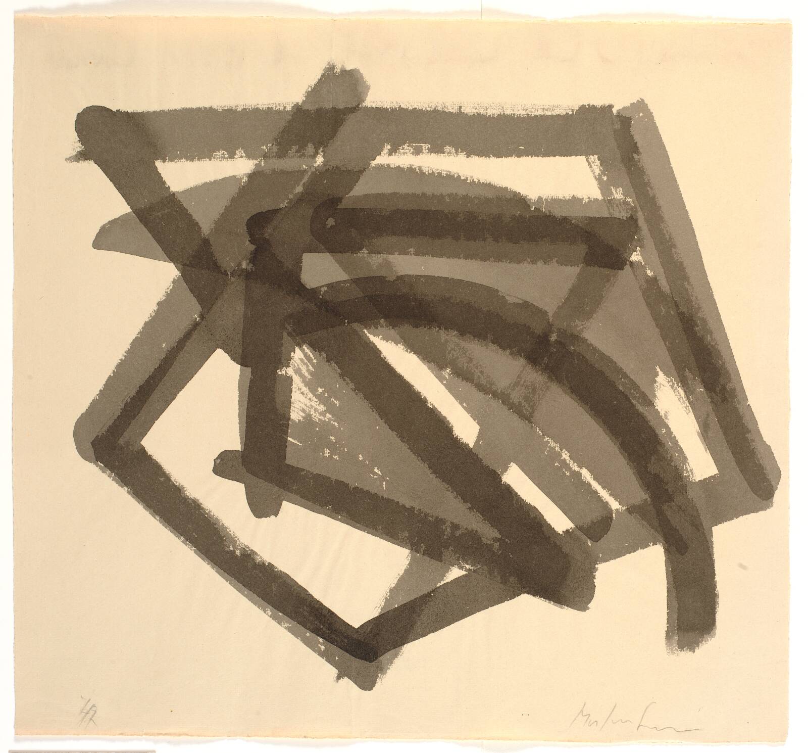 Uden titel, Richard Mortensen, 1947-1950