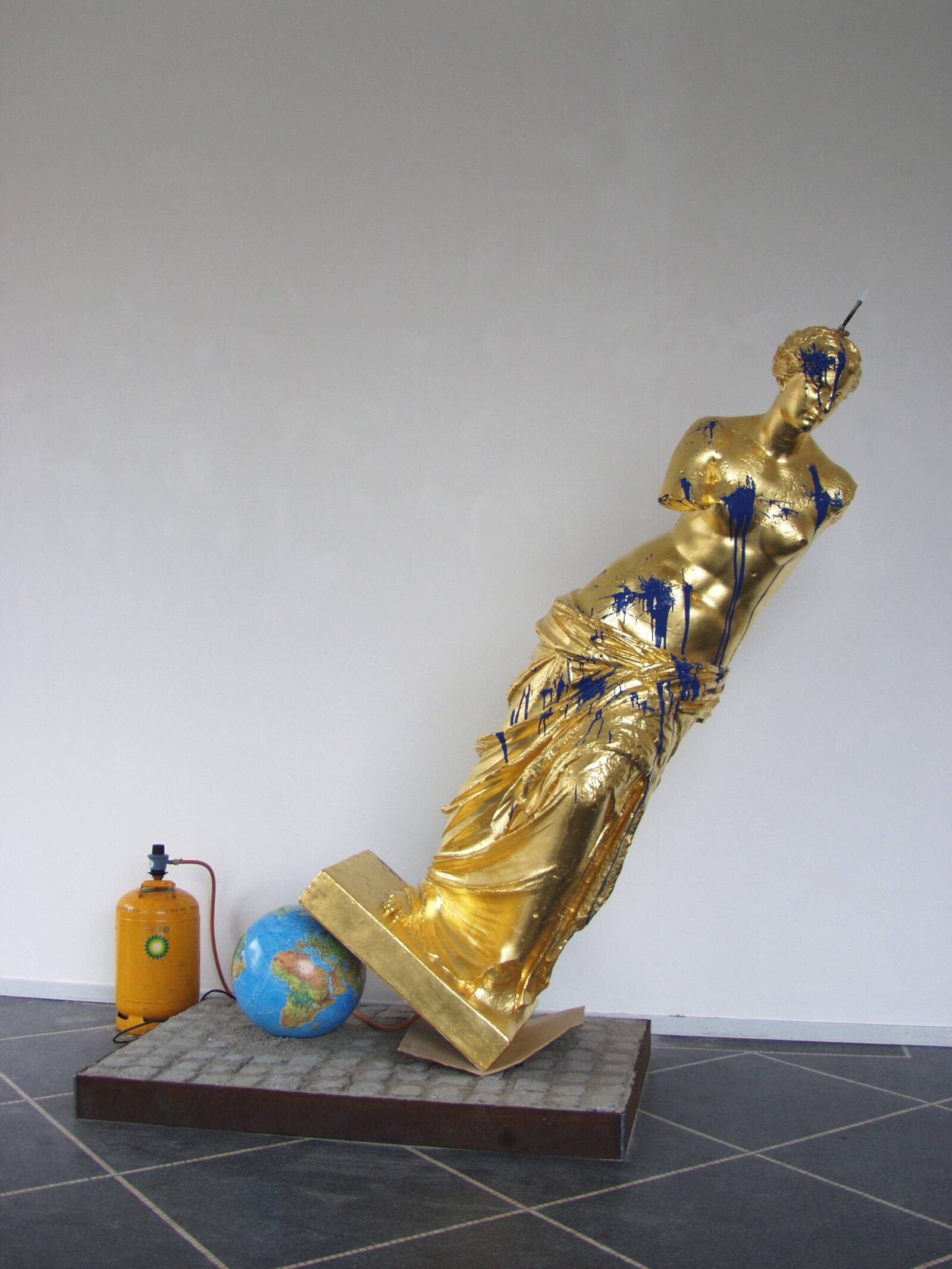 Hommage à Yves Klein, Bjørn Nørgaard, 2005