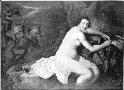 Susanne i badet