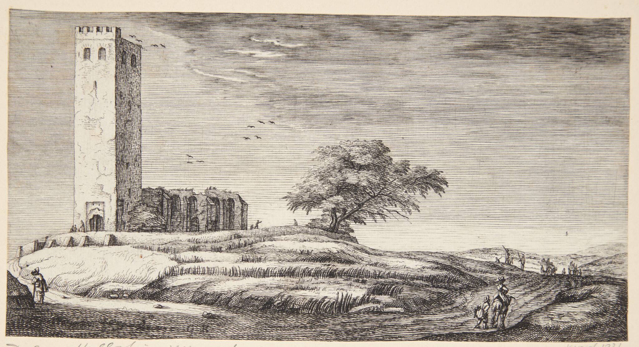 Den gamle kirke ved Muiderberg