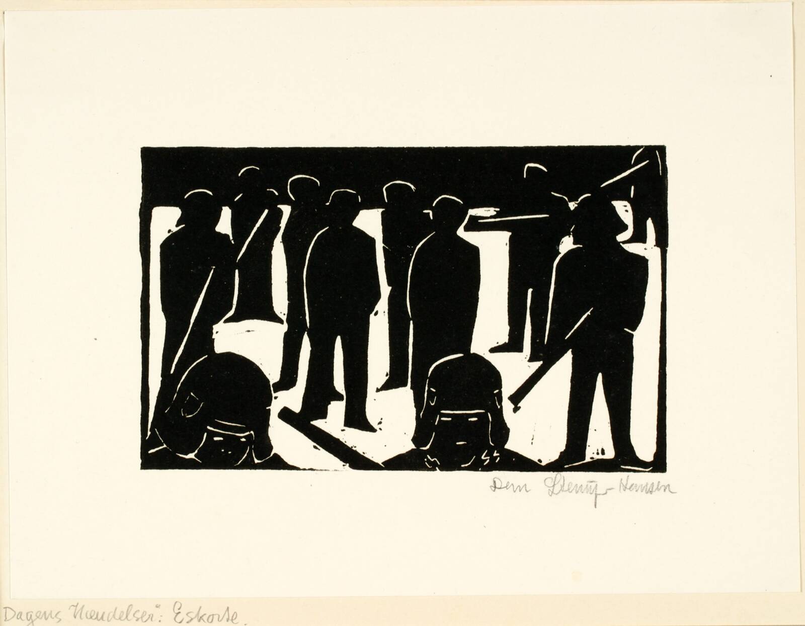 "Eskorte", Dan Sterup-Hansen, 1945
