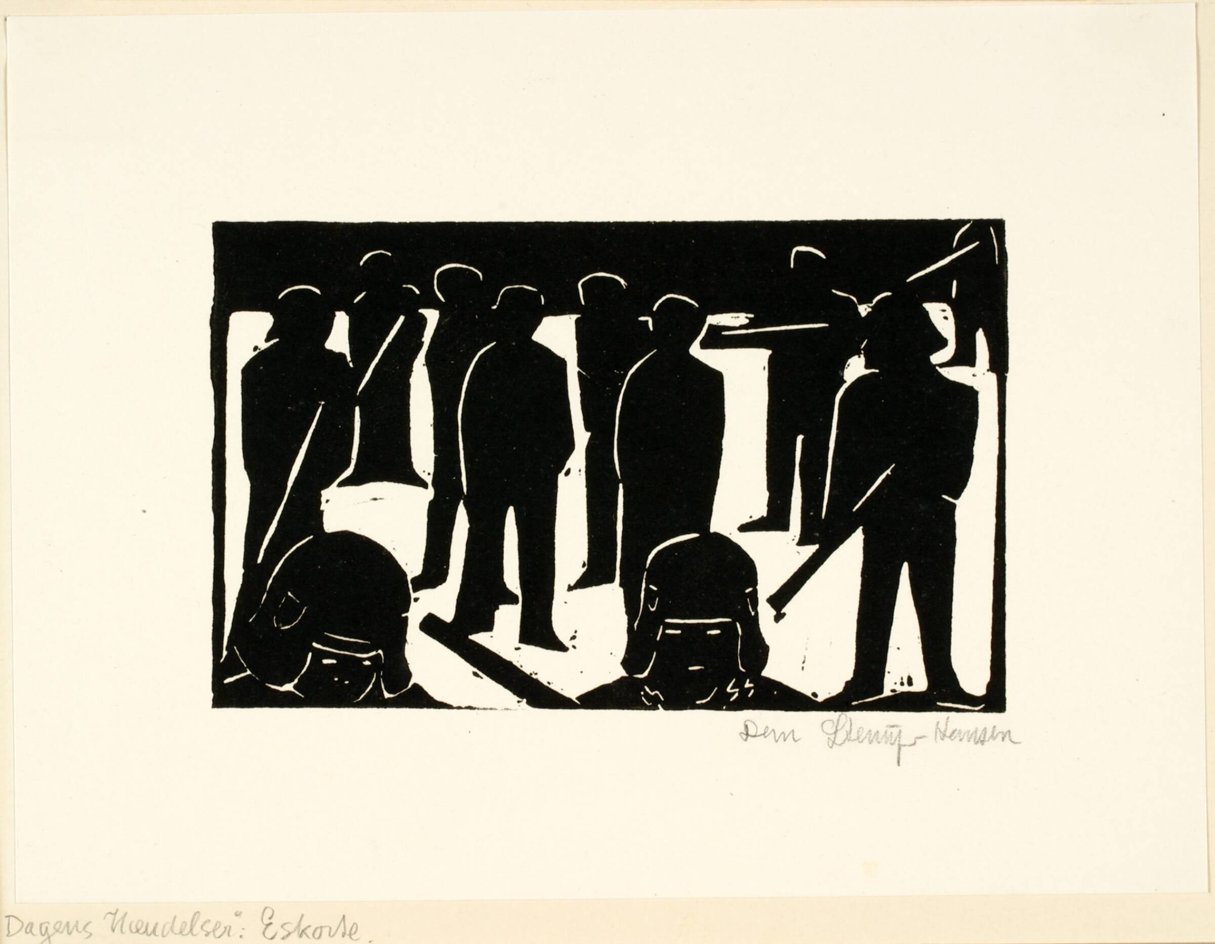 "Eskorte", Dan Sterup-Hansen, 1945
