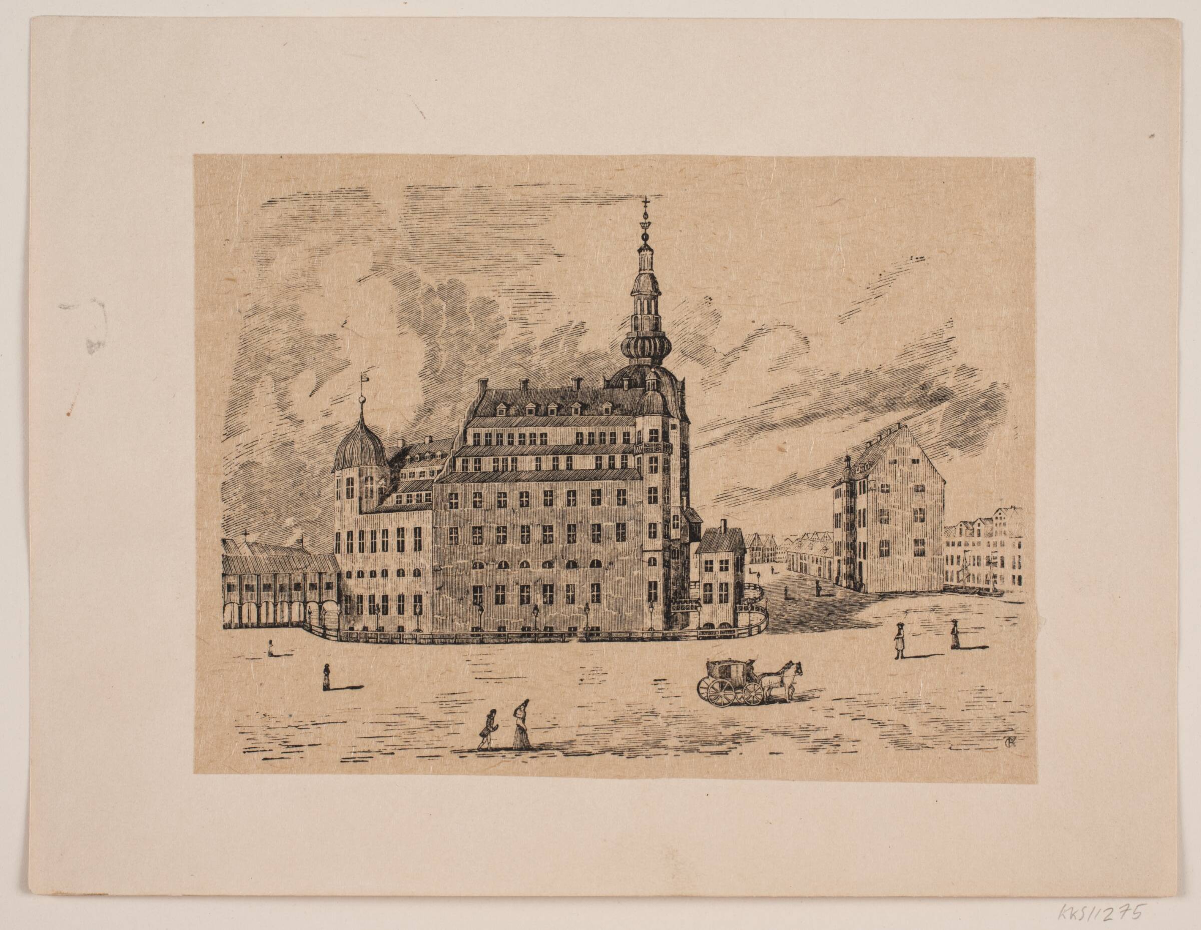 Københavns slot, Carl Peter Theodor Rothweiler, 1921-1881