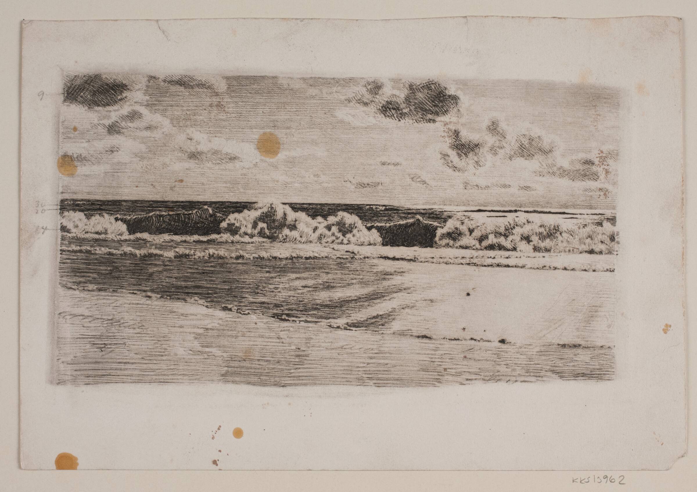 Vesterhavet, Niels Skovgaard, 1885