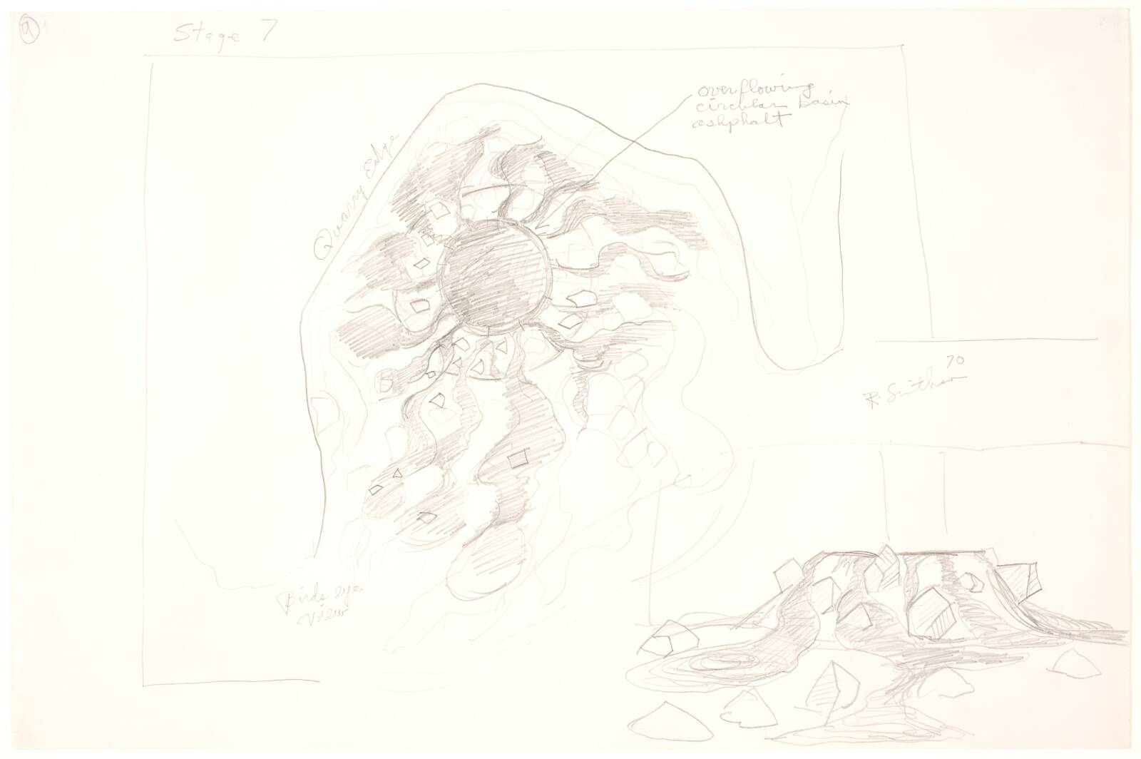 Texas Overflow, Robert Smithson, 1970