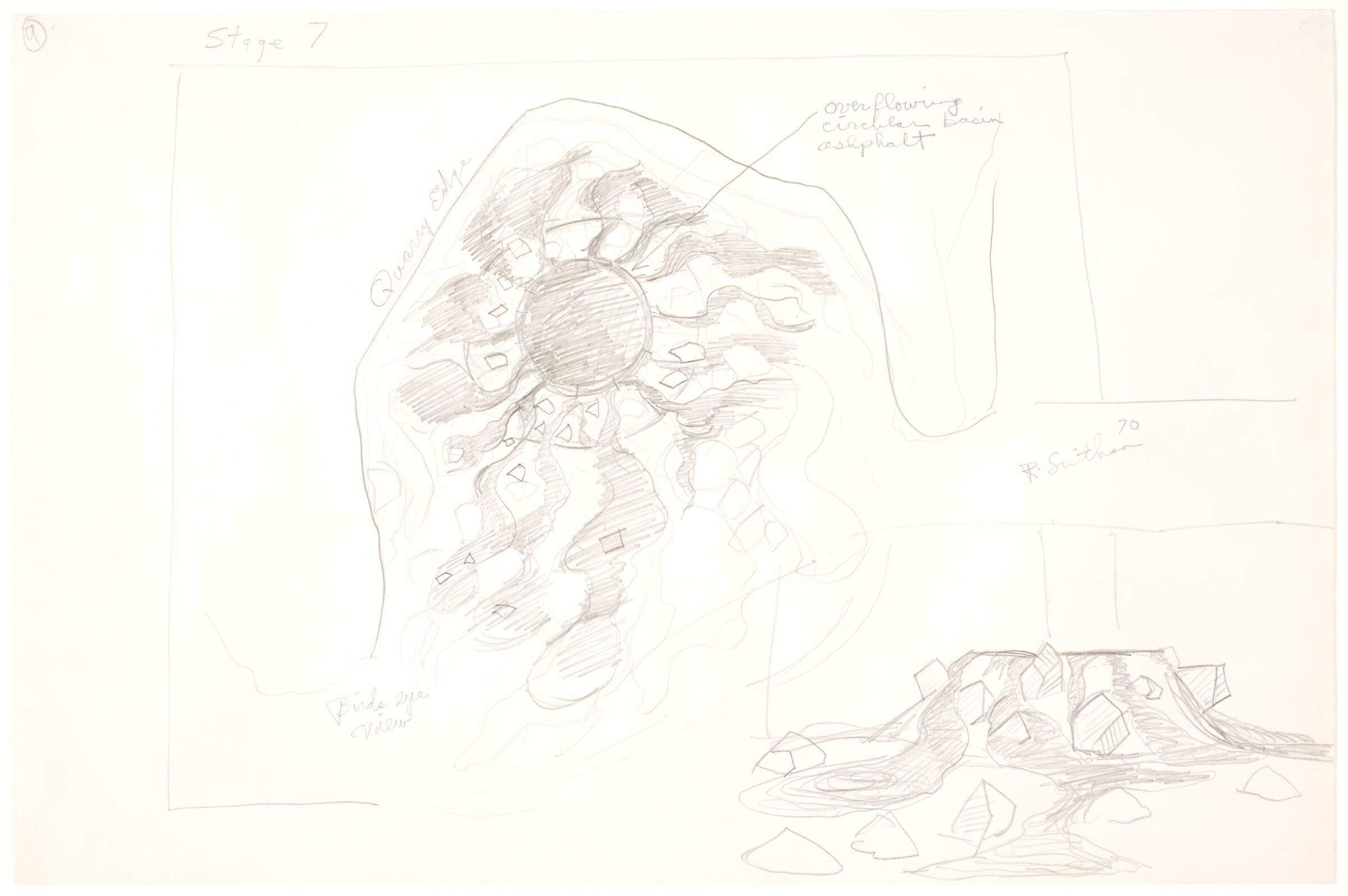 Texas Overflow, Robert Smithson, 1970