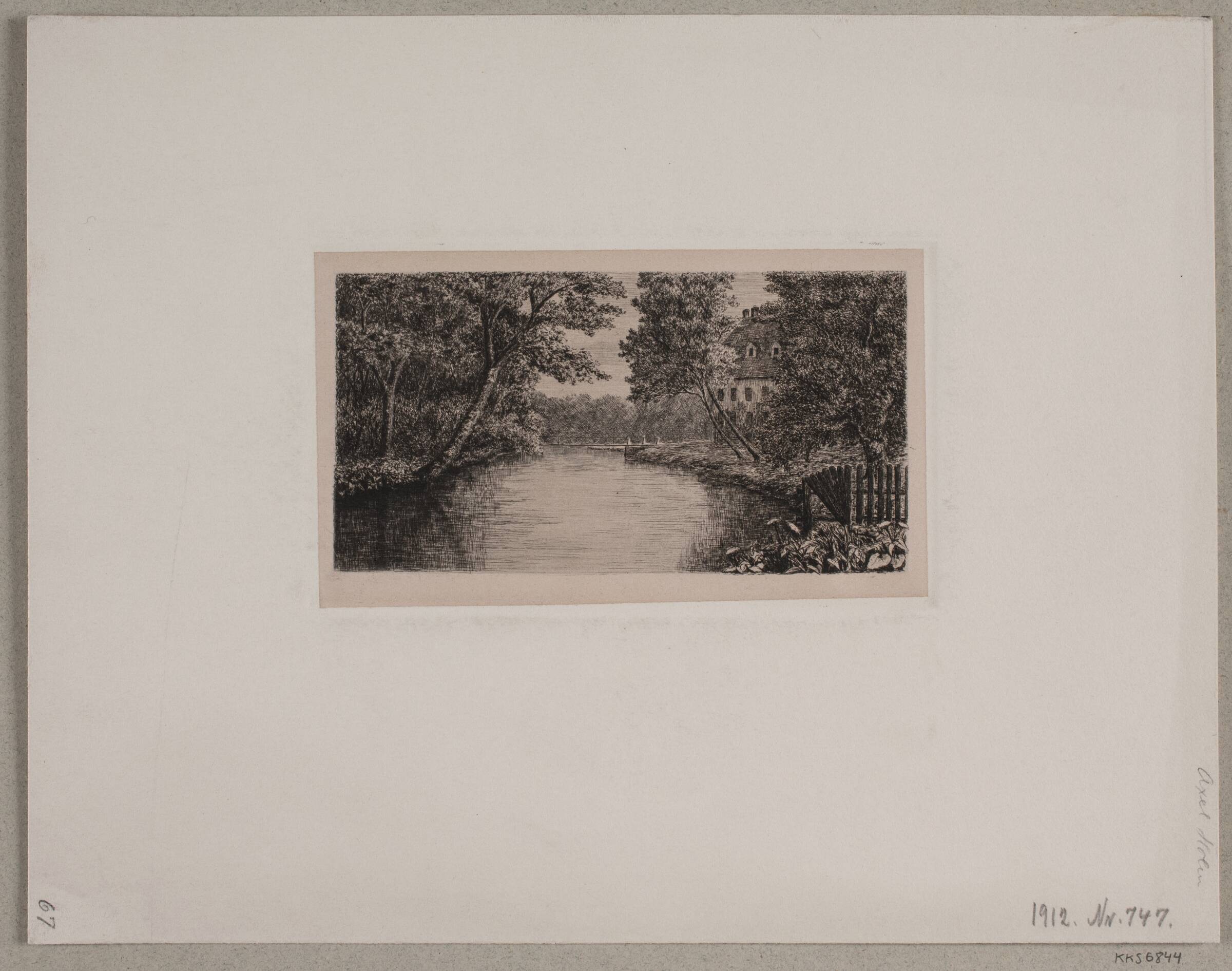 Gammel Køgegaard, Axel Holm, 1861-1935