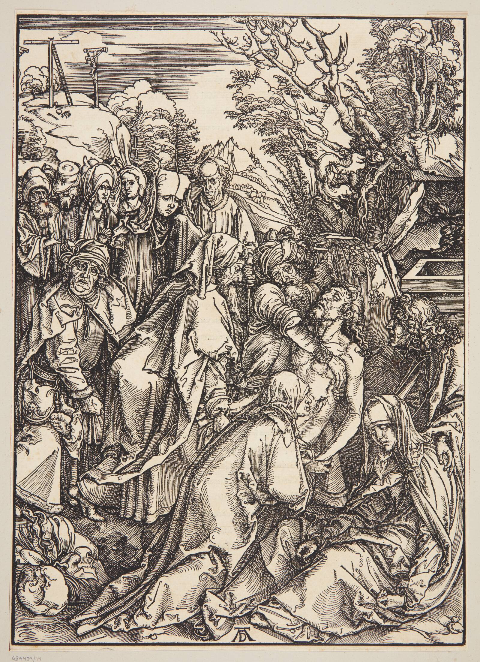 Gravlæggelsen, Albrecht Dürer, 1494-1497