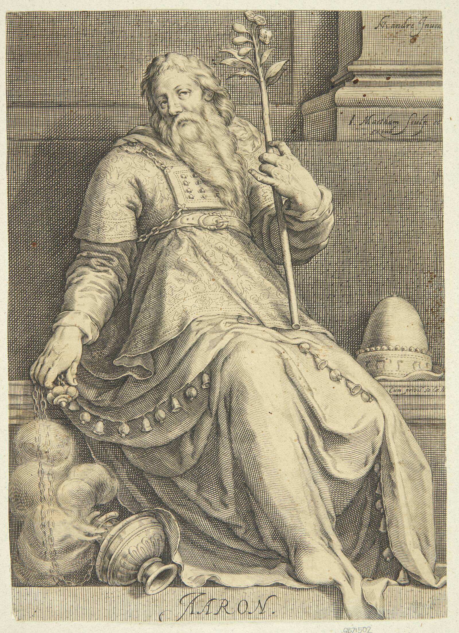 Aron, Jacob Matham, 1600-1603