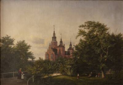 Rosenborg Slot set fra haven