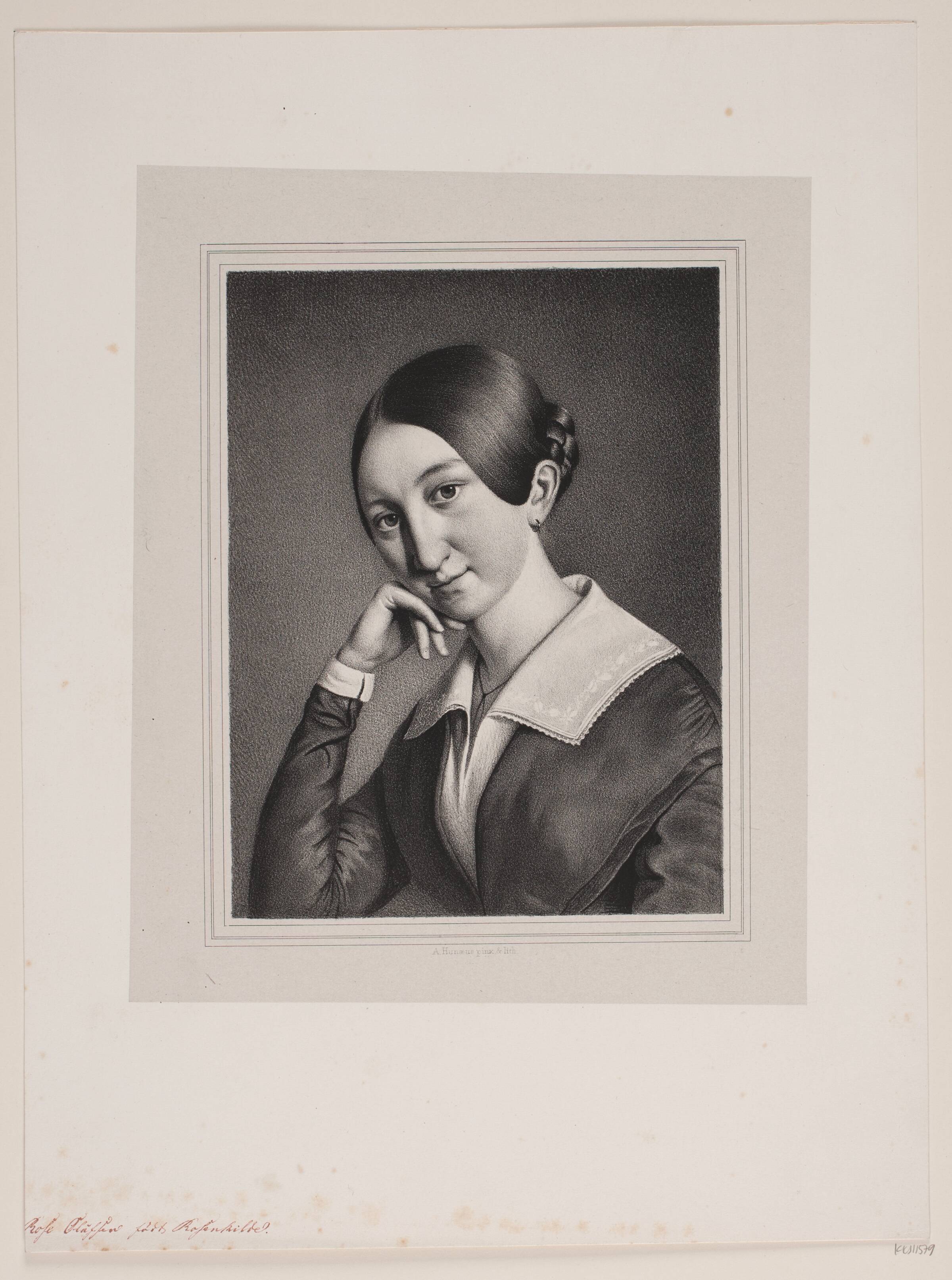 Rose Olufsen, Andreas Herman Hunæus, 1814-1866