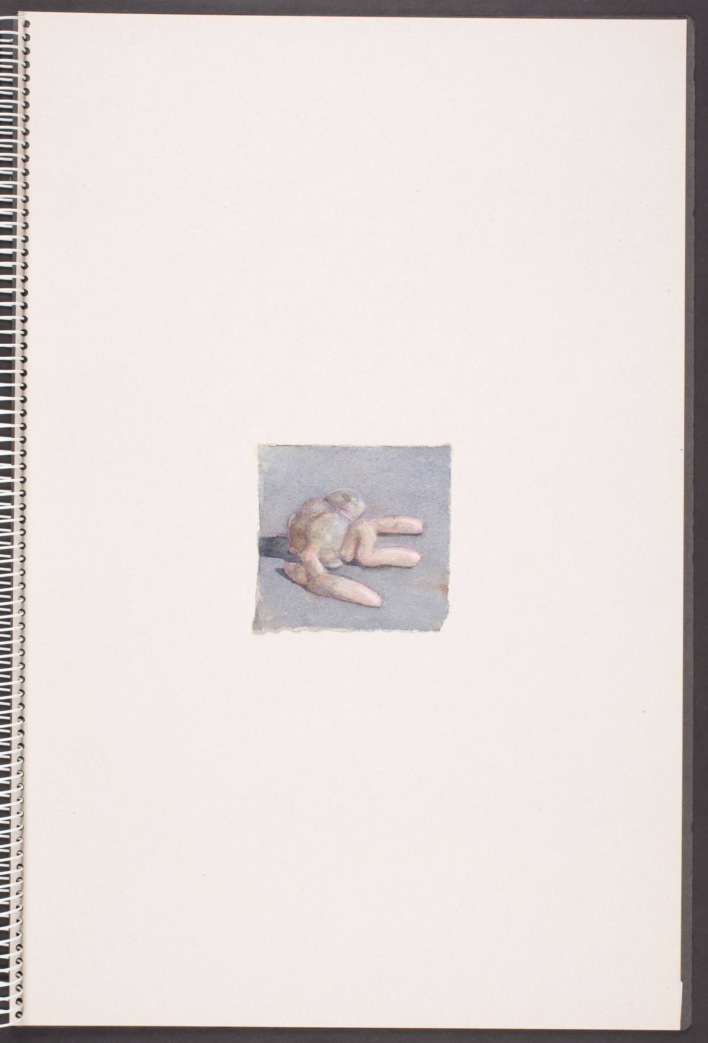 Liggende, amorf, indvoldsagtig form, Michael Kvium, 1991-1993