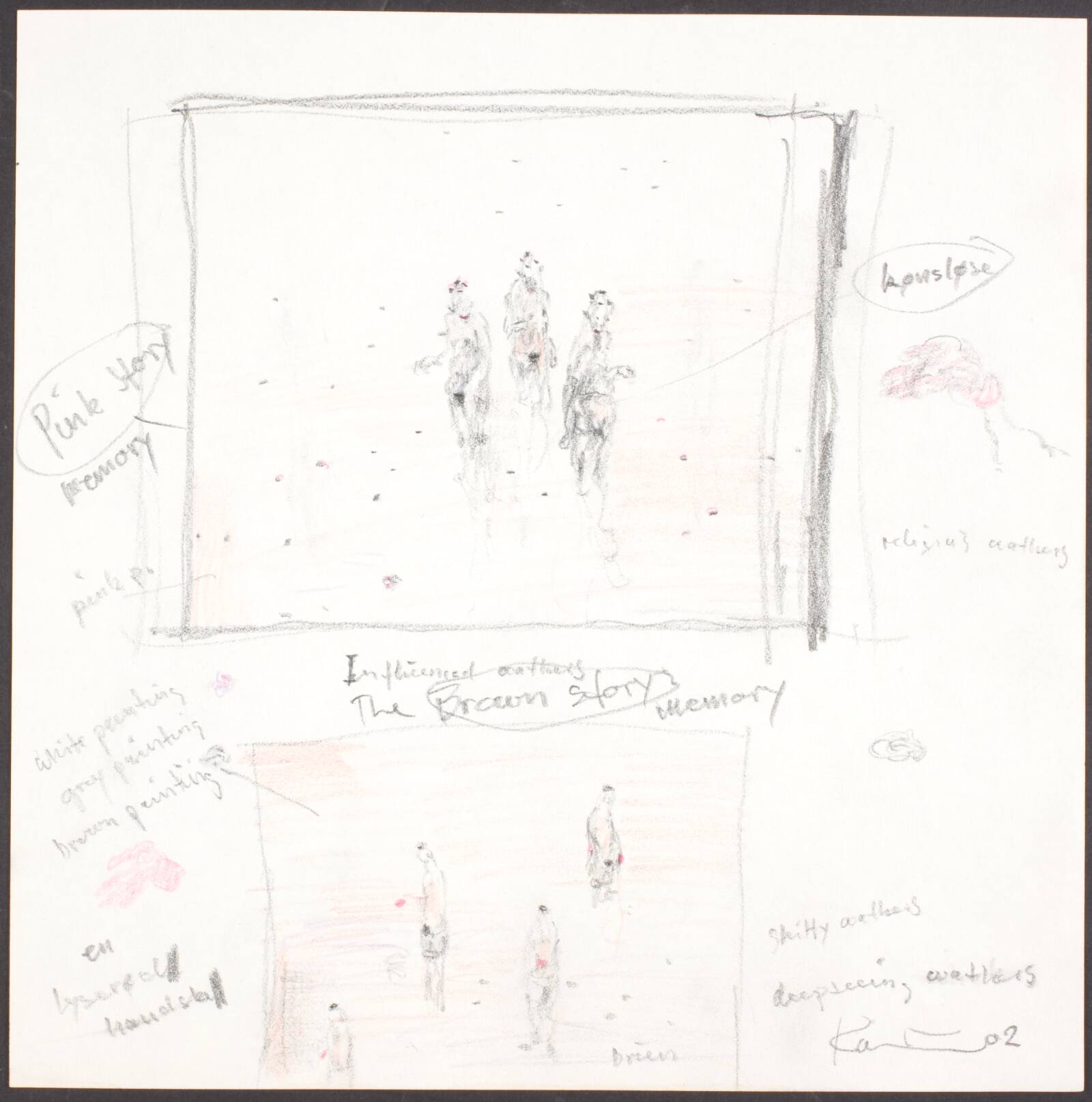 The Brown Story, Michael Kvium, 2002