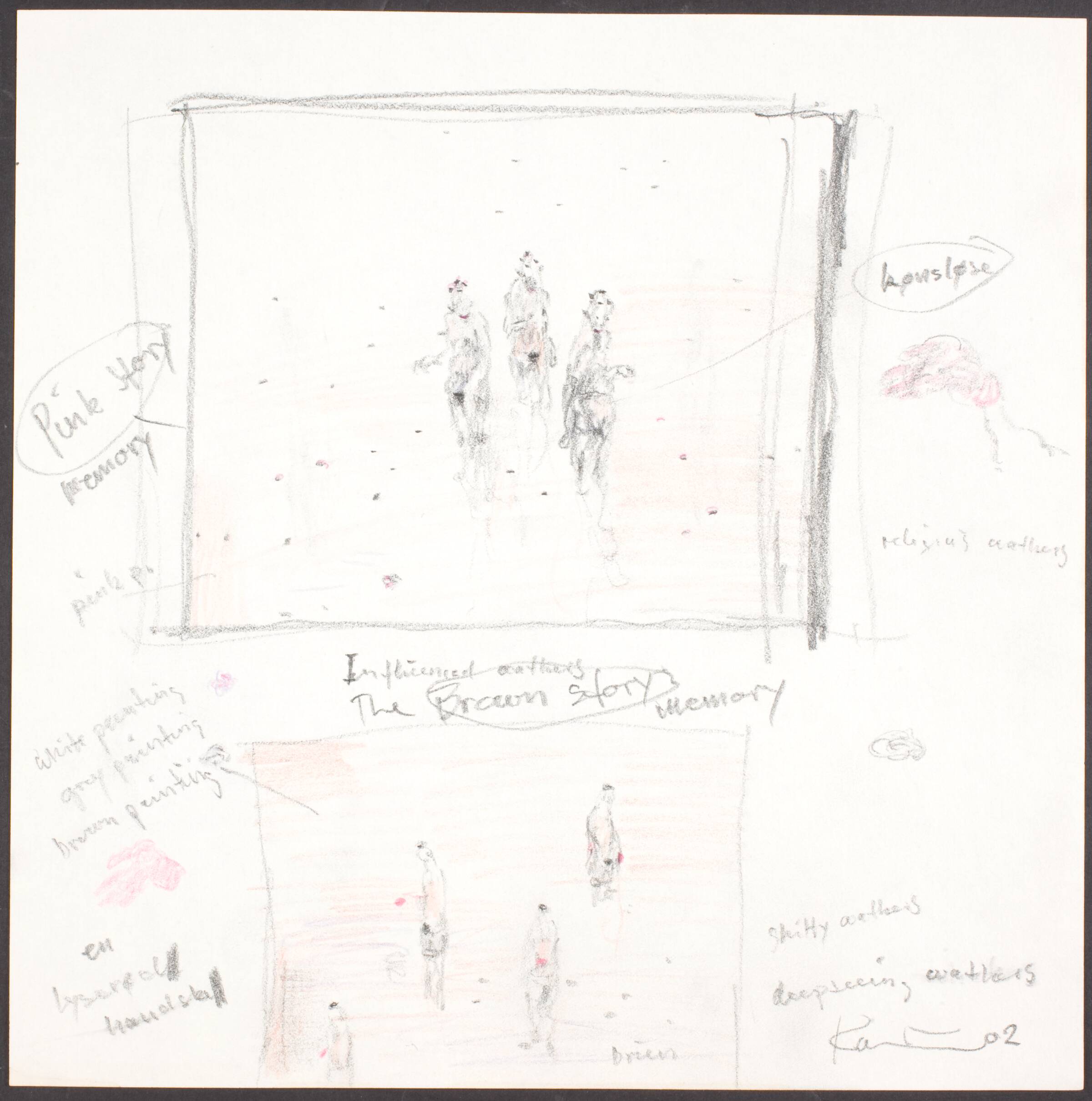 The Brown Story, Michael Kvium, 2002