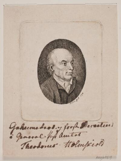 Portræt af Johan Theodor Holmskjold