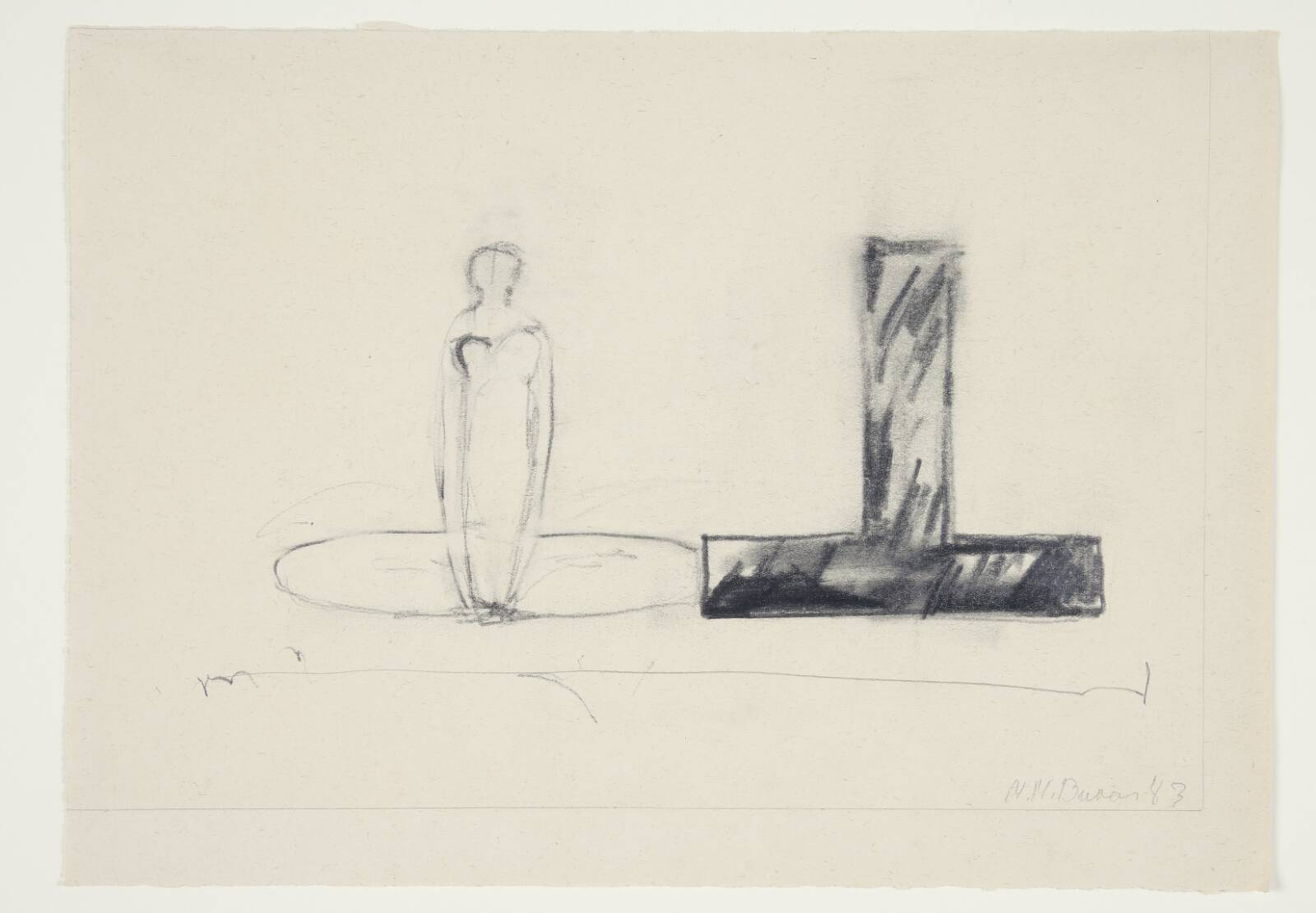 Tegning, Maria Malgorzata Buras, 1983