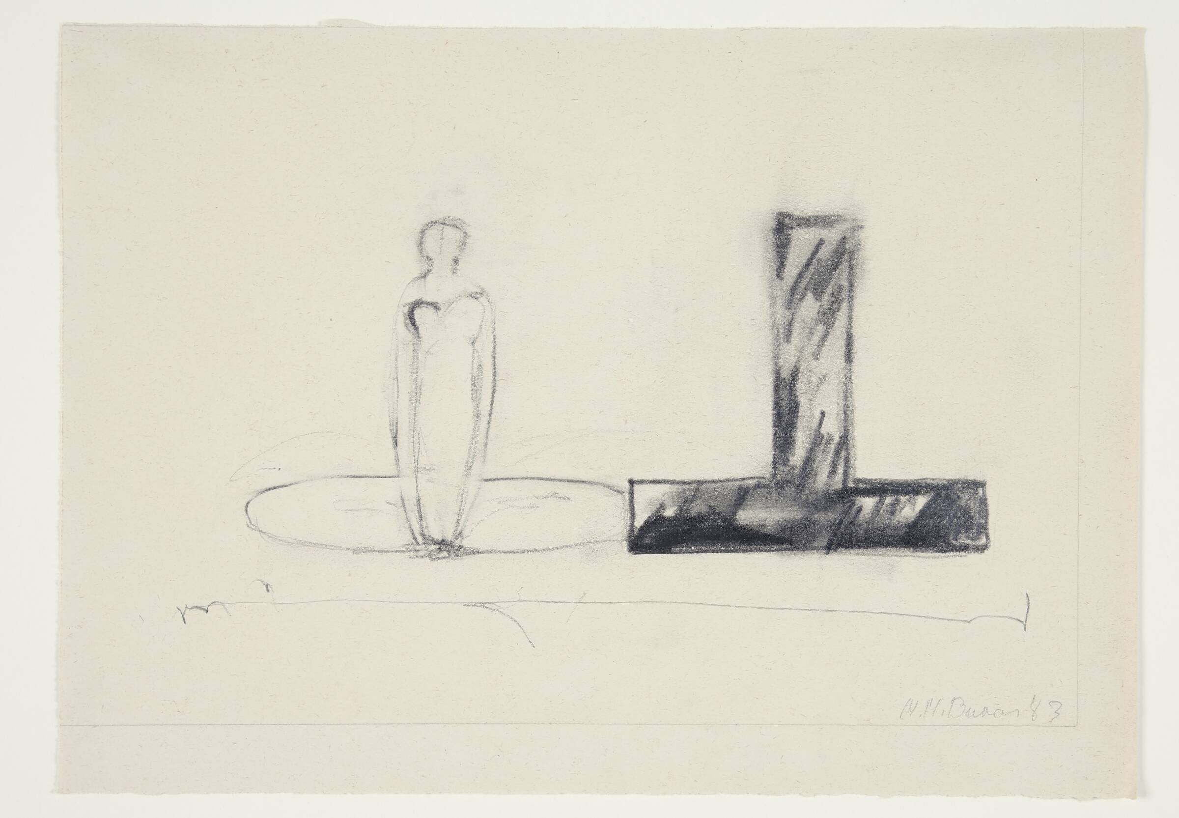 Tegning, Maria Malgorzata Buras, 1983