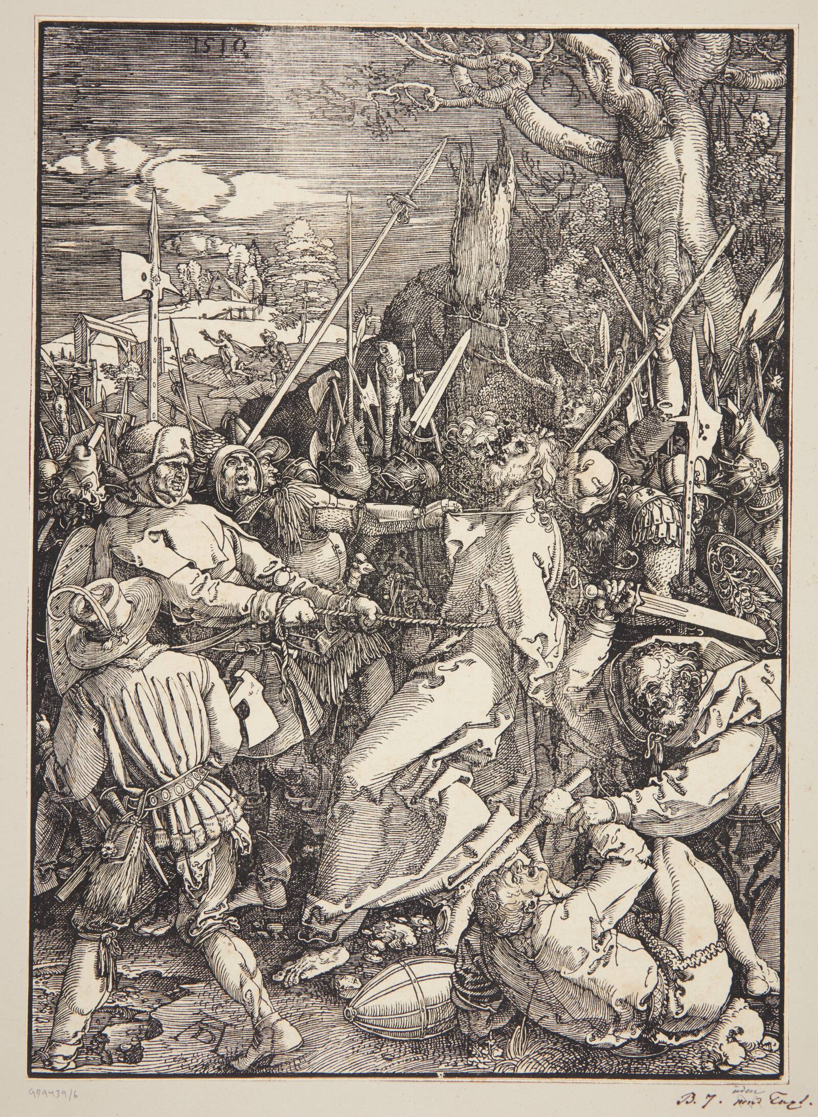 Kristi tilfangetagelse, Albrecht Dürer, 1510