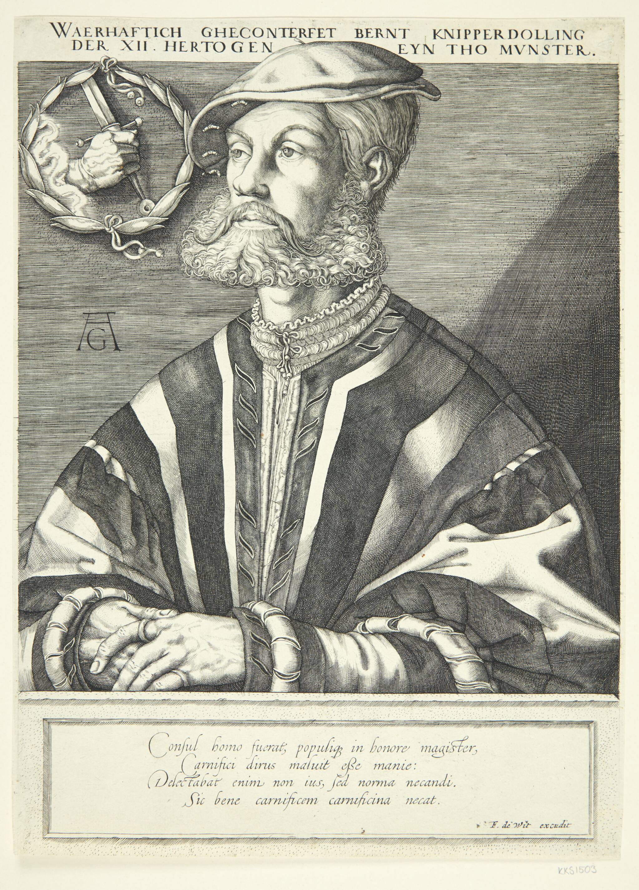 Portræt af Bernhard Knipperdolling