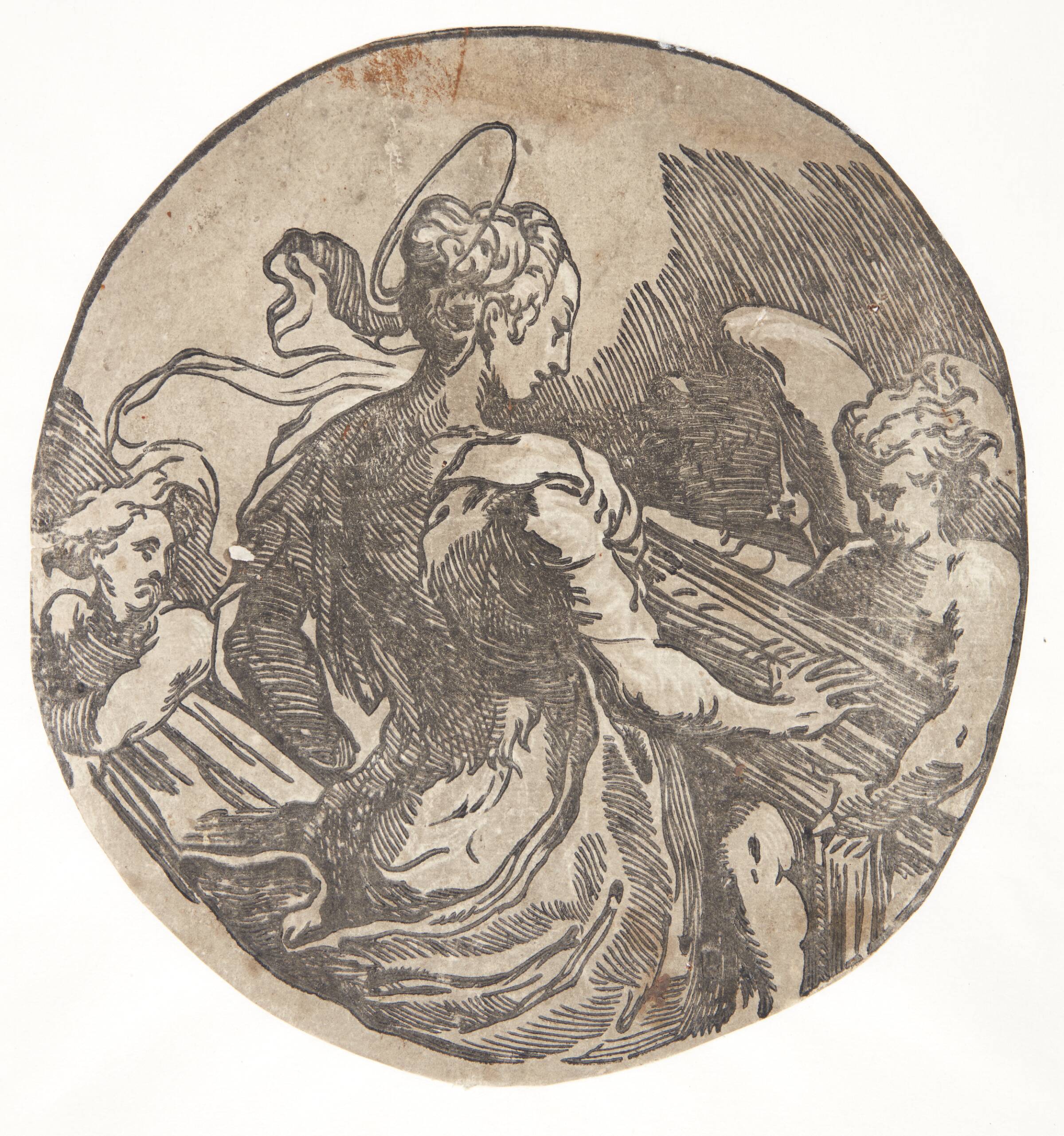 Den hellige Cæcilie, Антонио да Тренто, 1500-1550