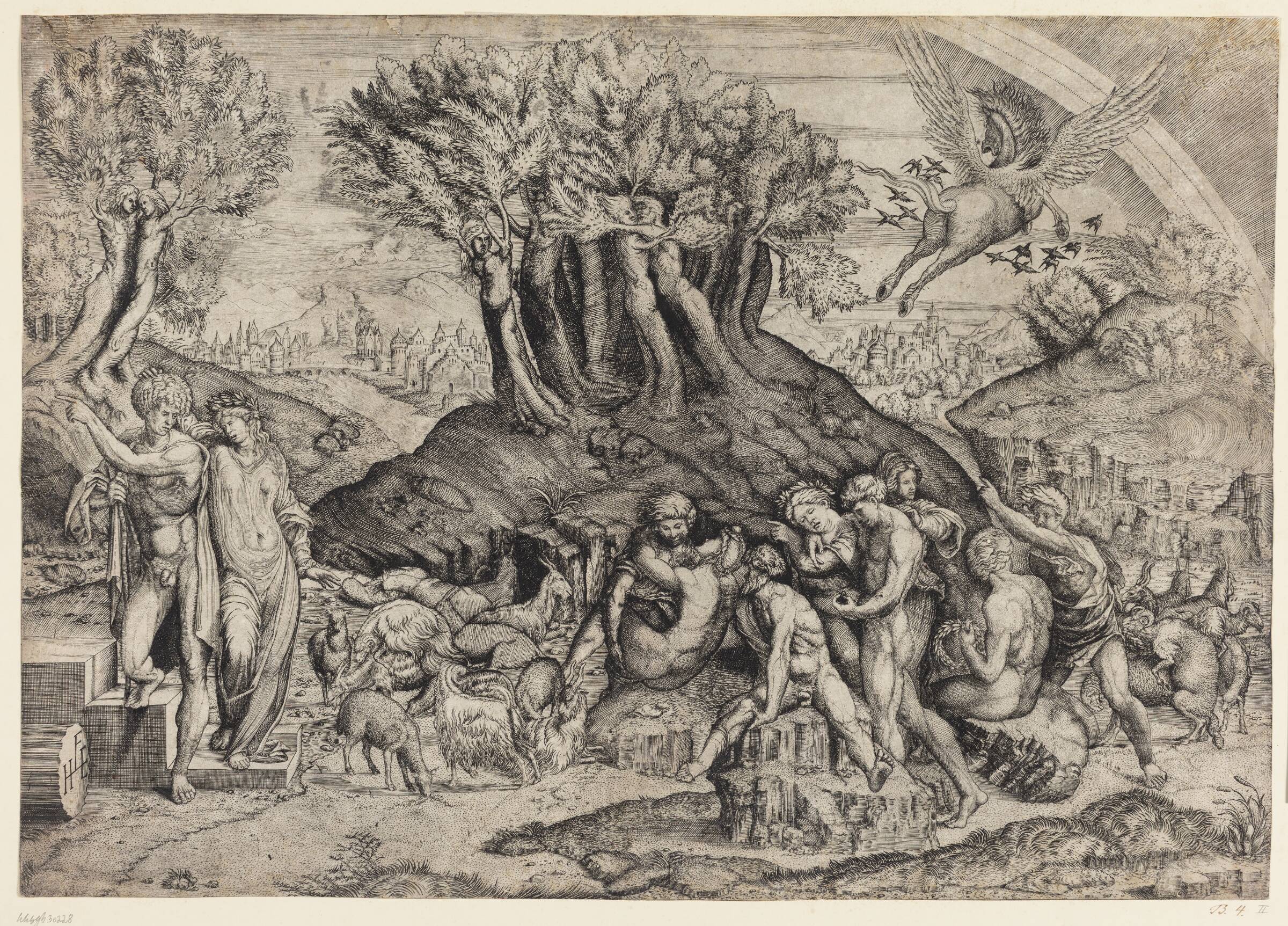 "Det profane parnas", Monogrammist HFE, 1530-1535