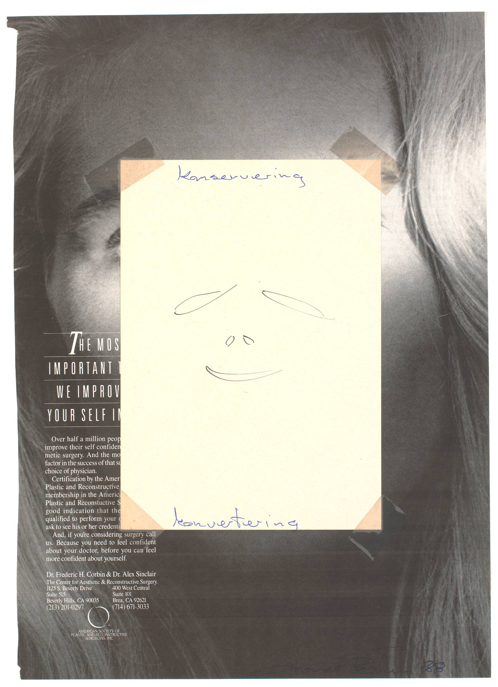 Konservering-Konvertering, Thomas Bruun, 1988