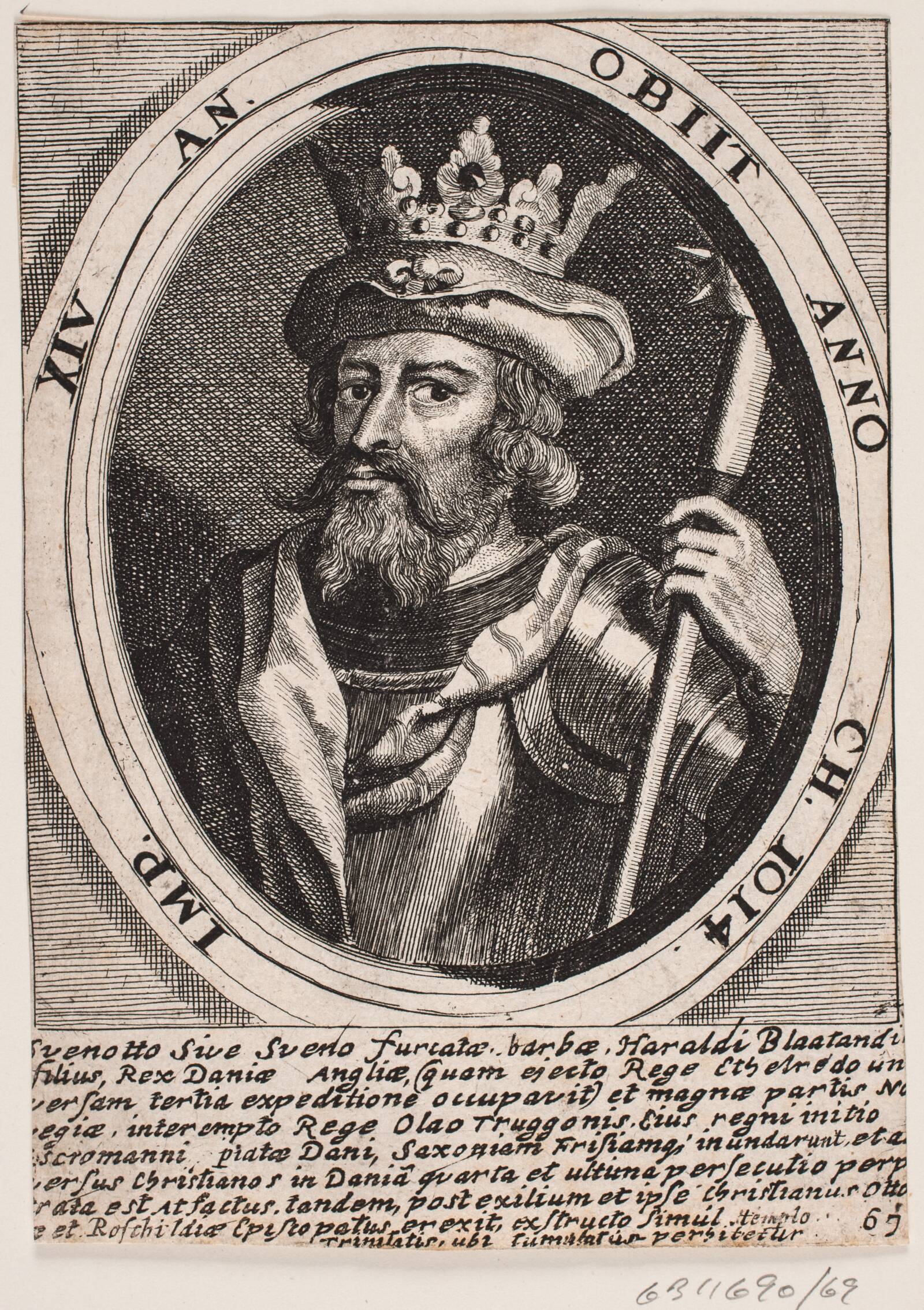 Svend Tveskæg, Ubekendt, 1646